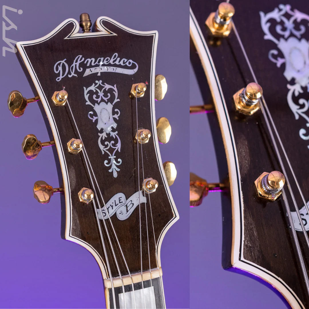 1940 D’Angelico Style B ArchTop Tobacco Burst - Image 9