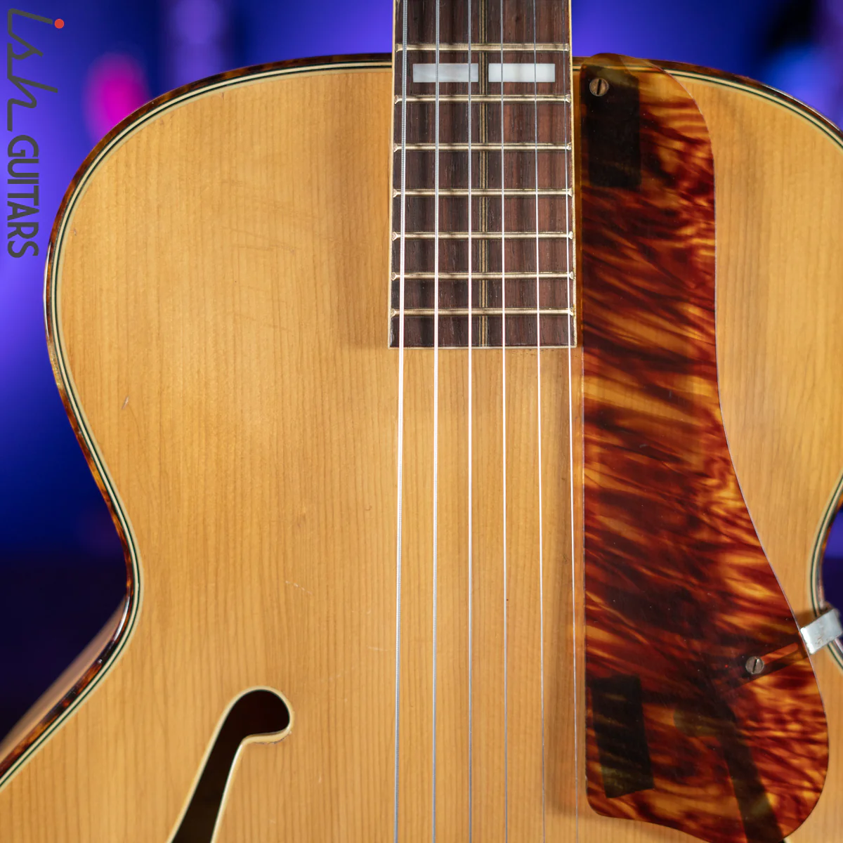 1940s Harmony Cremona Archtop Natural - Image 3