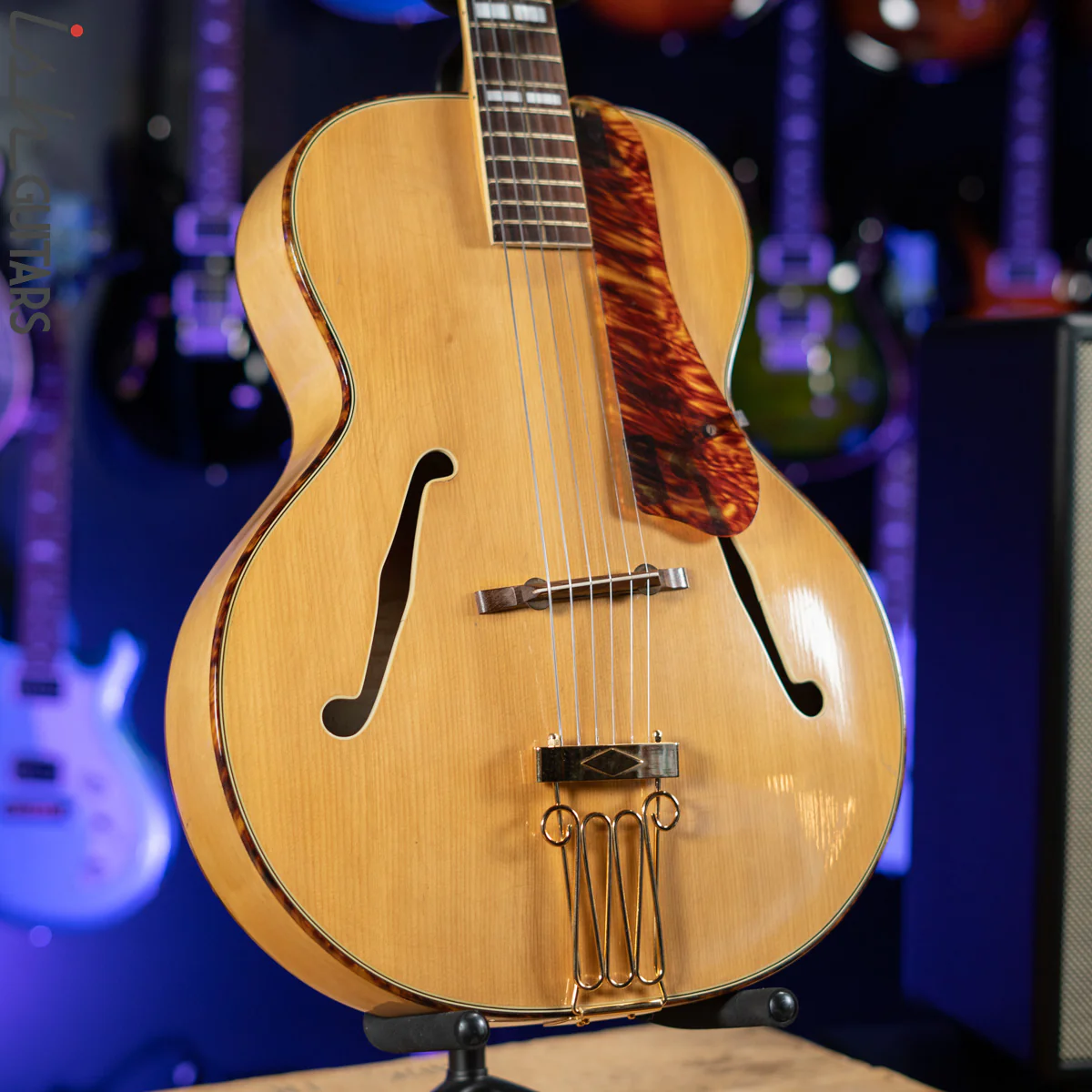 1940s Harmony Cremona Archtop Natural - Image 6