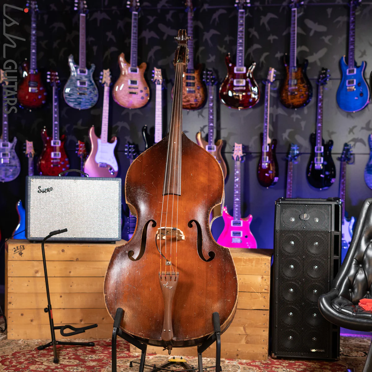 1955 Kay 3/4 Upright Double Bass - Image 2