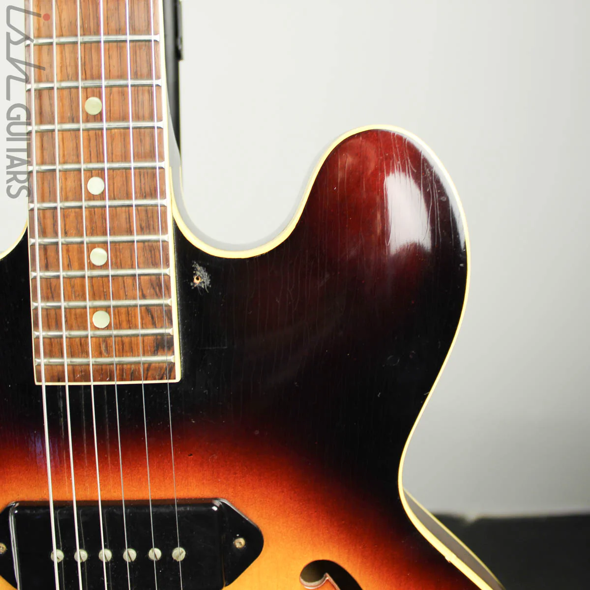 1960 Gibson ES-330 Sunburst Hollowbody Guitar - Image 3