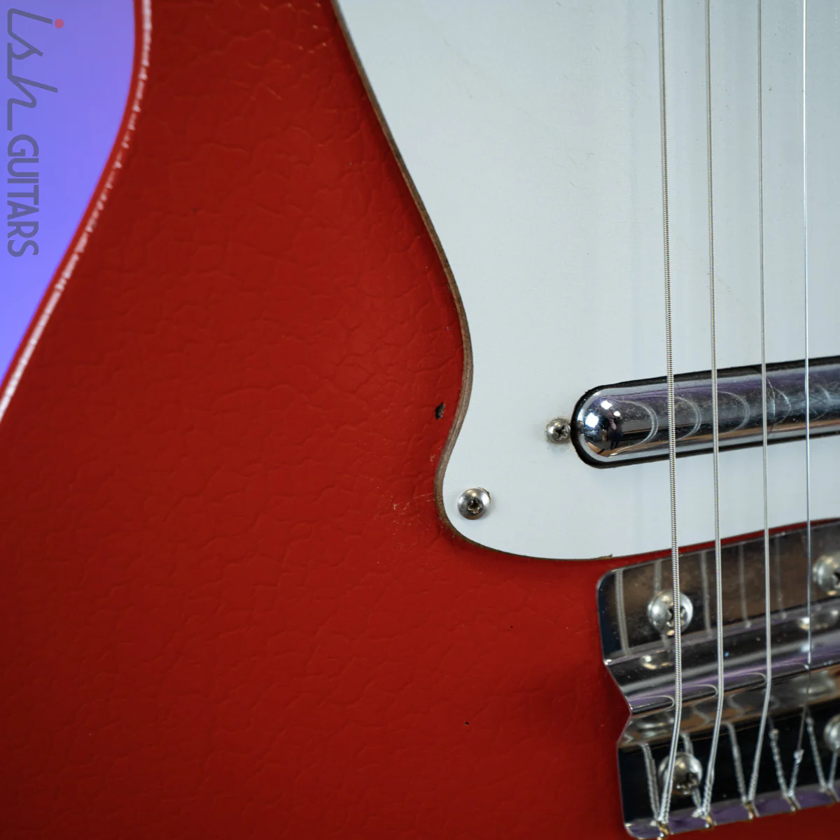 1960's Danelectro Hawk Red Solidbody - Image 6