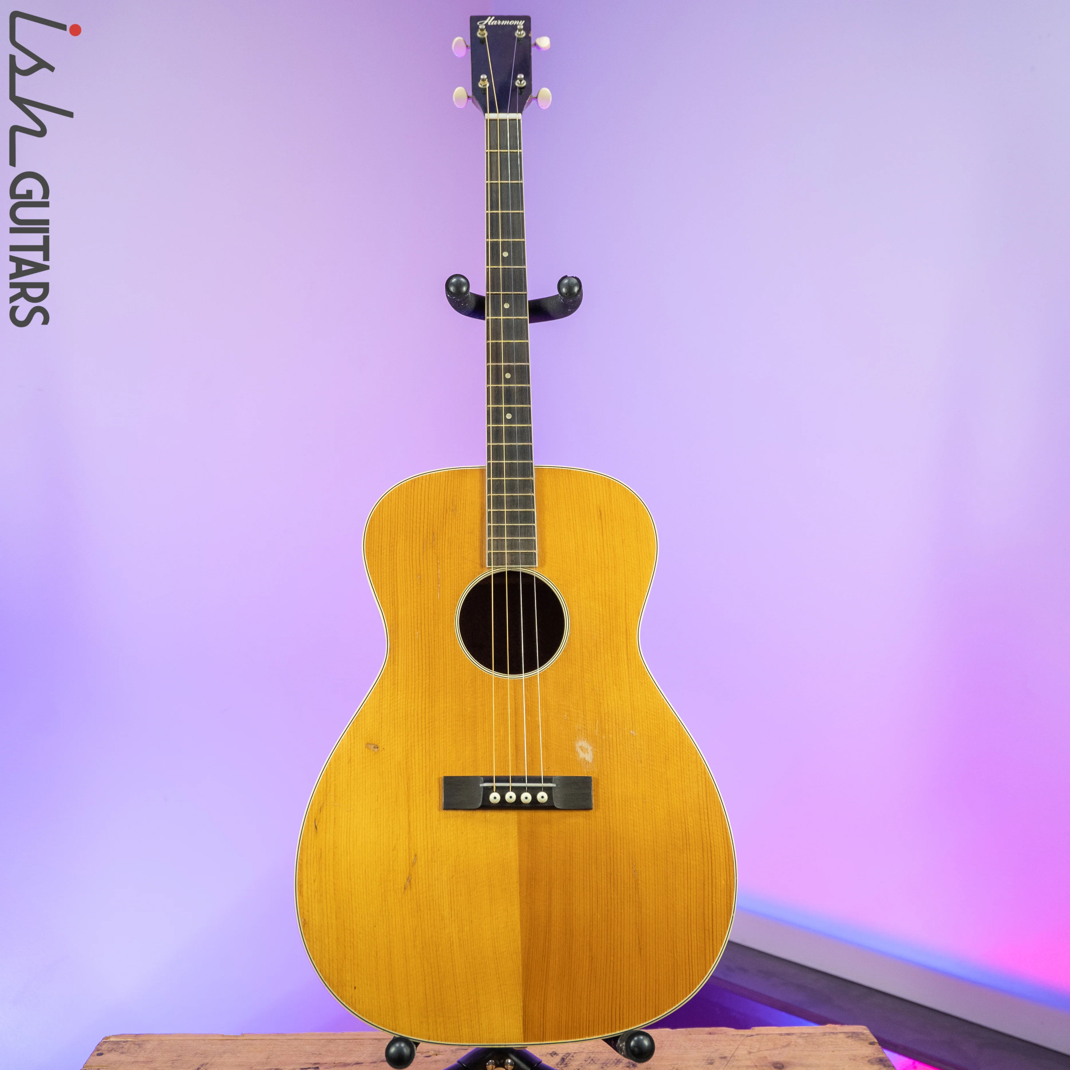 1960s Harmony 4-String Tenor Guitar - Image 2