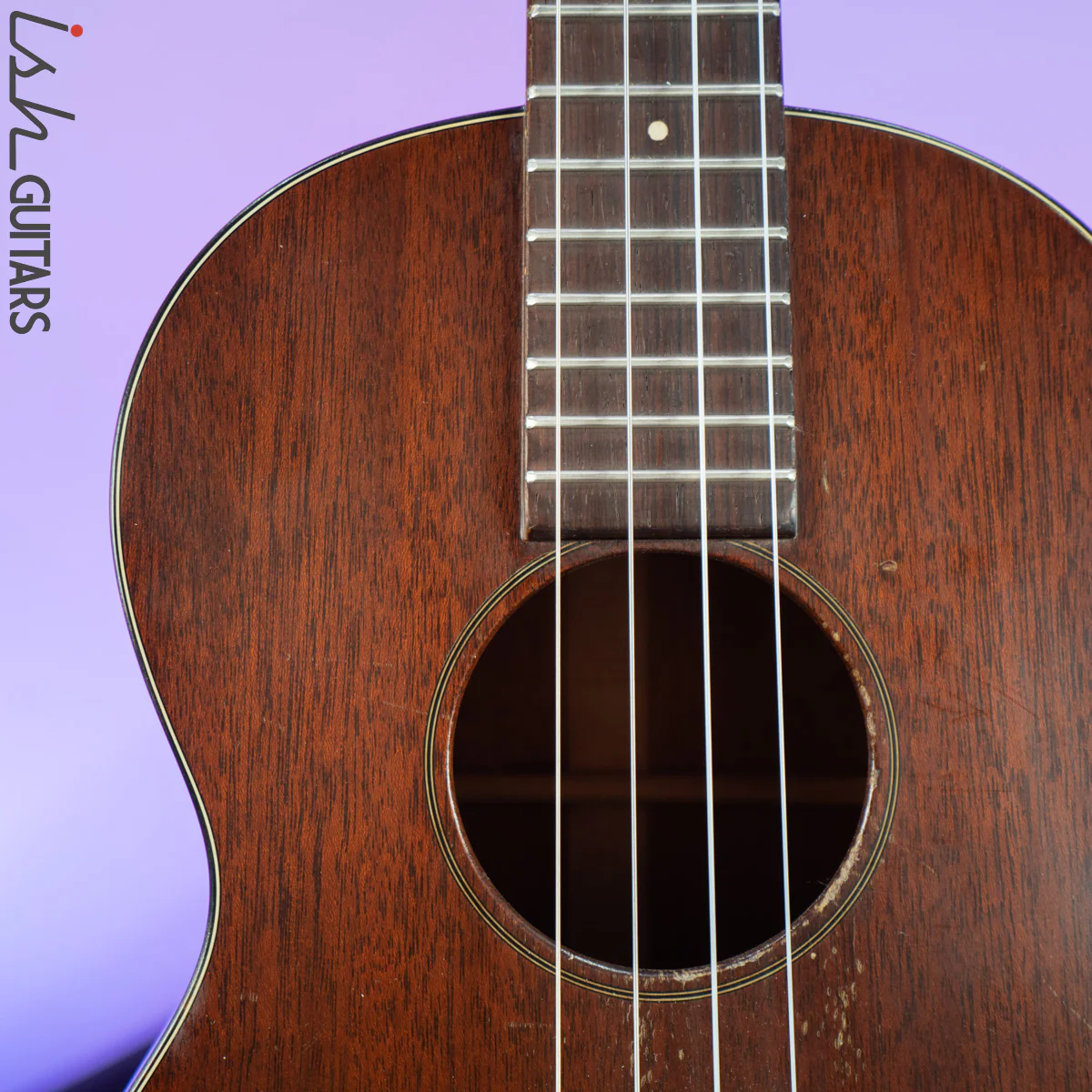 1960s Martin Baritone Ukulele with Planetary Tuners - Image 3