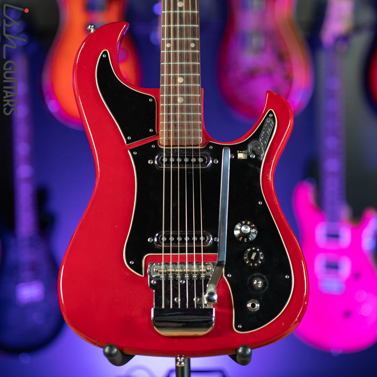 1960s Teisco Domino Red Electric Guitar MIJ