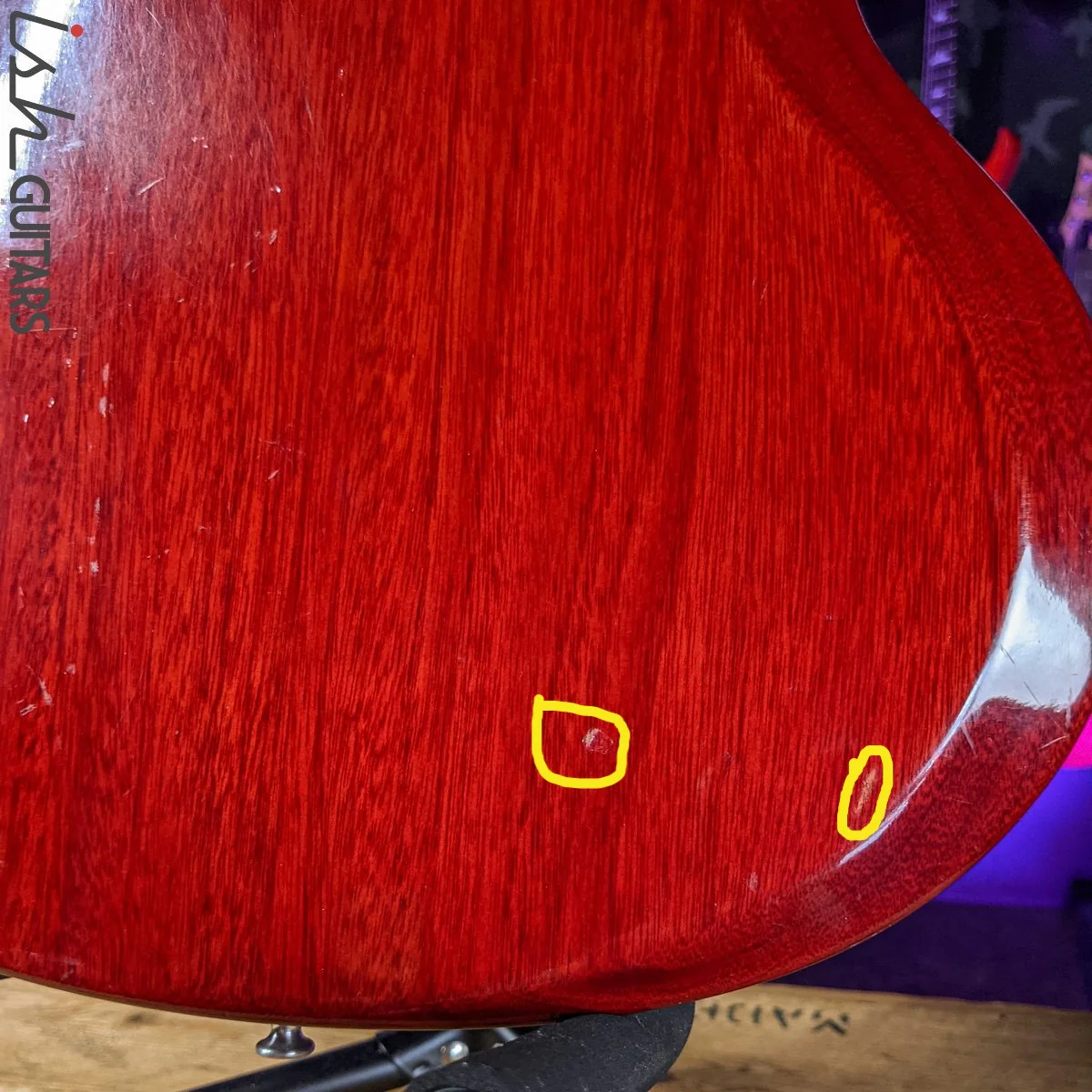 1963 Gibson SG Les Paul Junior Cherry - Image 7