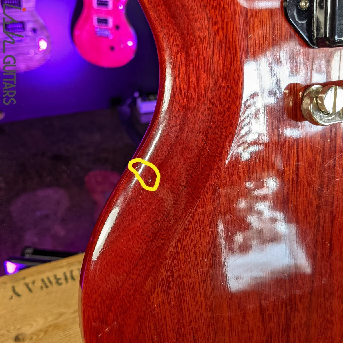 1963 Gibson SG Les Paul Junior Cherry - Image 9