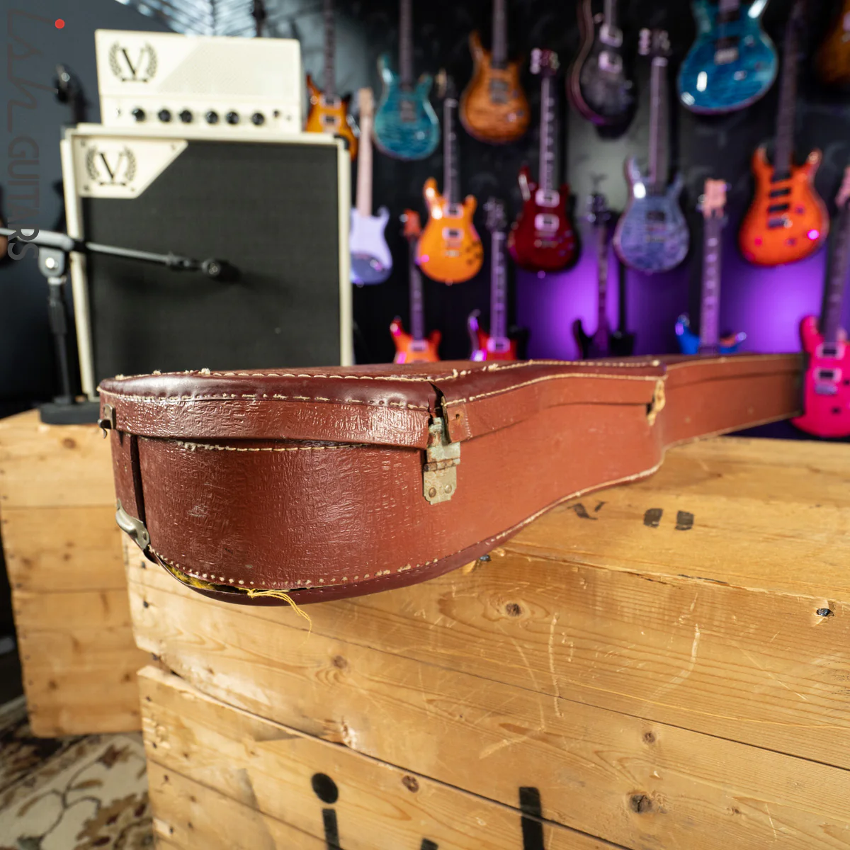 1964 Gretsch Corvette 6135 Cherry Dual Pickups - Image 22