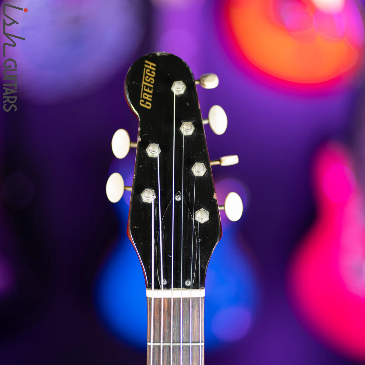 1964 Gretsch Corvette 6135 Cherry Dual Pickups - Image 7