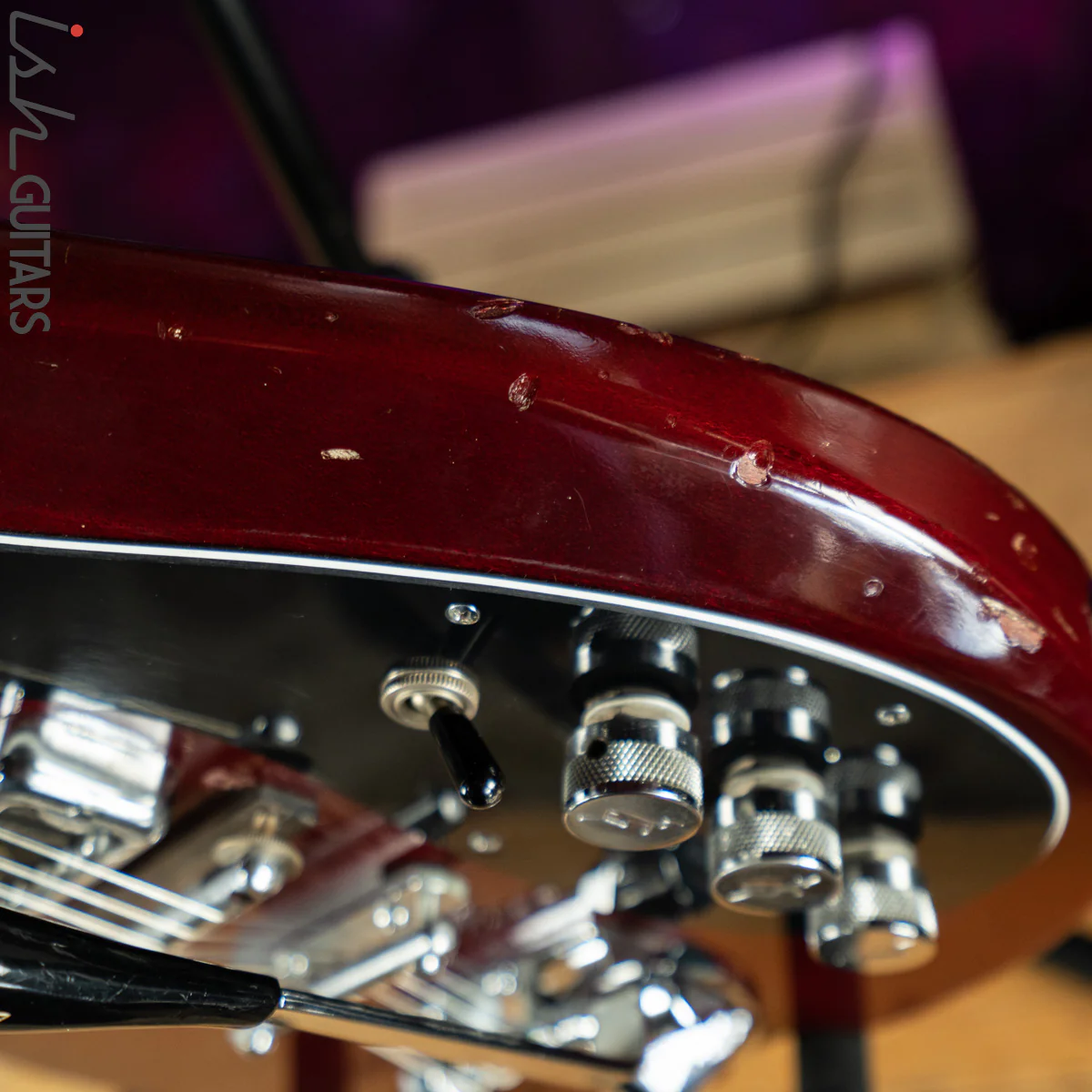 1964 Gretsch Corvette 6135 Cherry Dual Pickups - Image 9