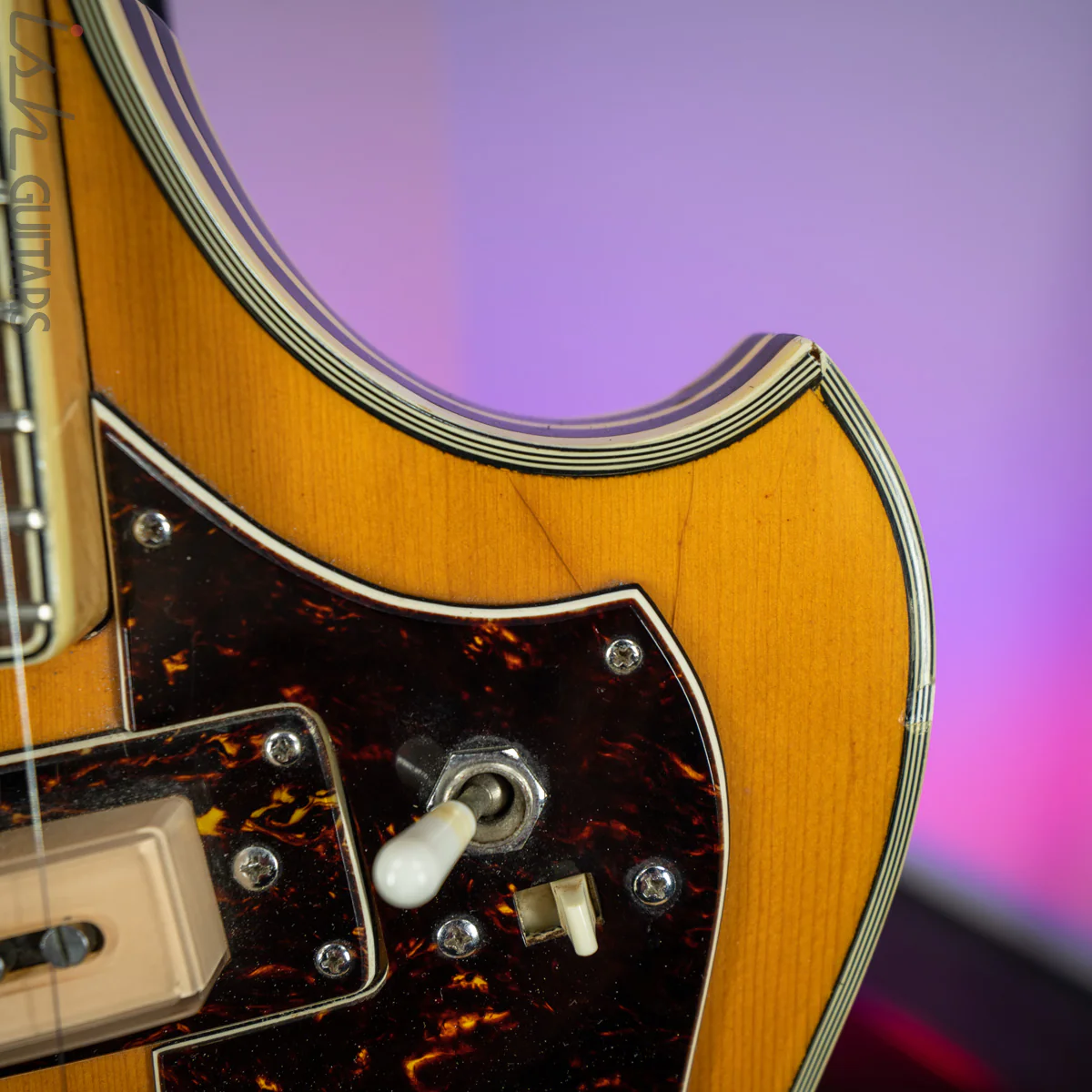 1966-1967 Kent 834 Violin Body Blonde - Image 15