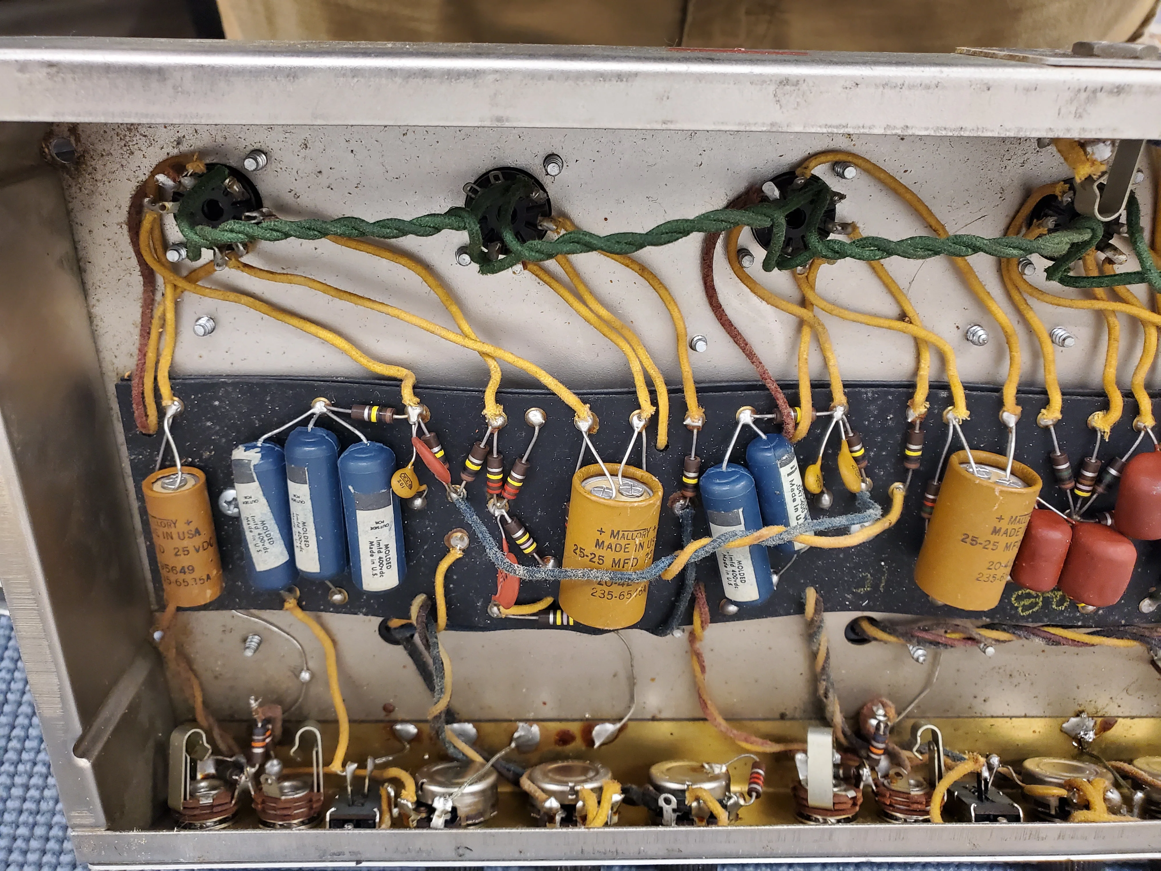 1966 Fender Bassman Blackface Head - Image 13
