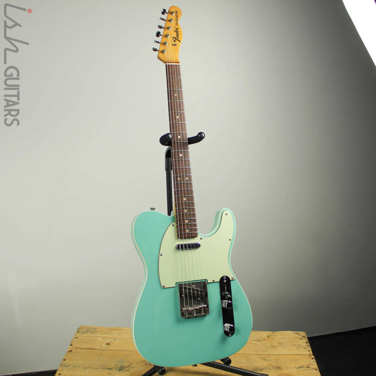 1968 Fender Telecaster Custom Refinished Teal - Image 2