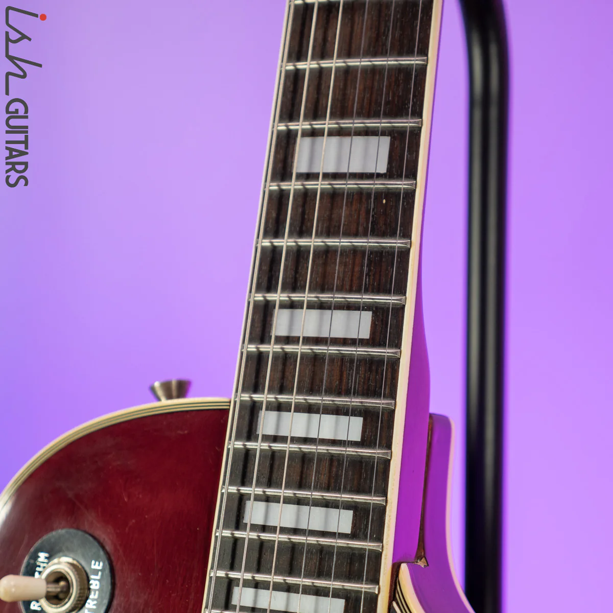 1970s Lark Japanese Les Paul Copy Cherry Sunburst - Image 6