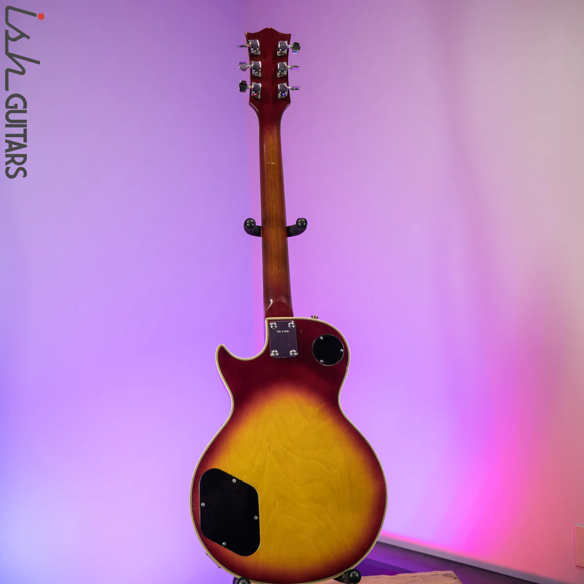 1970s Lark Japanese Les Paul Copy Cherry Sunburst - Image 8