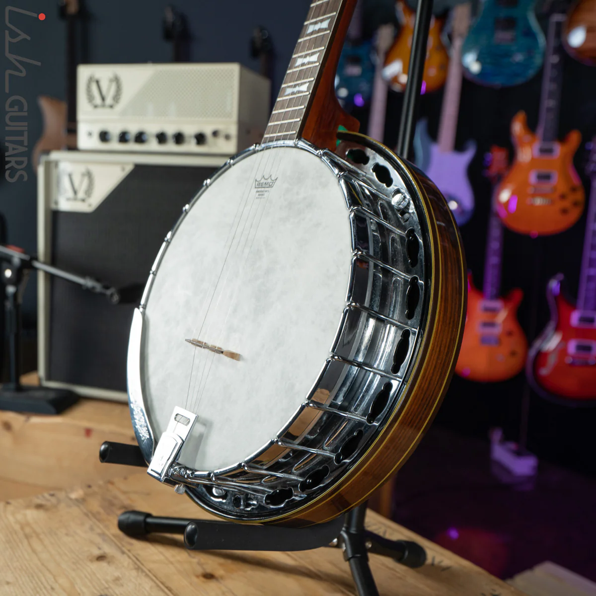 1970s Ventura Deluxe 5-String Banjo - Image 4