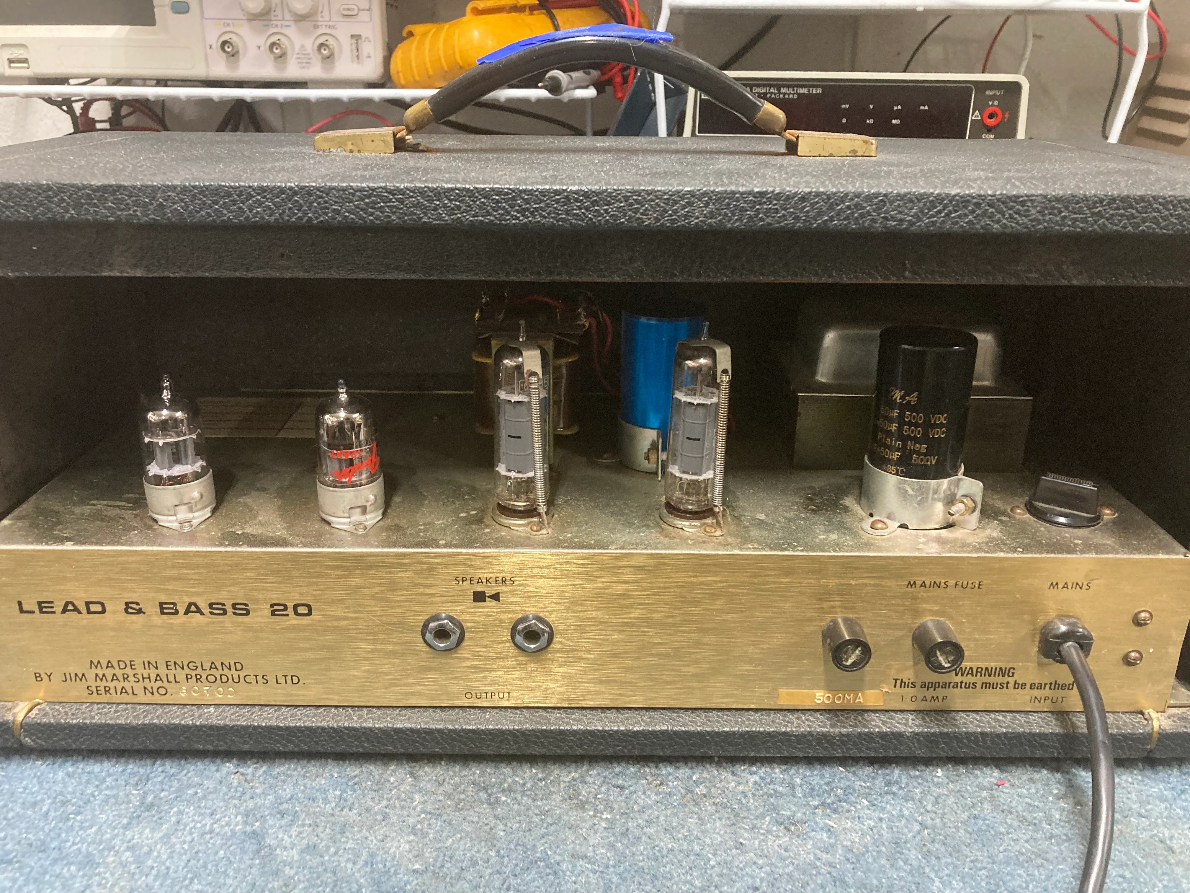 1972 Marshall JMP Lead & Bass 20 - Image 16