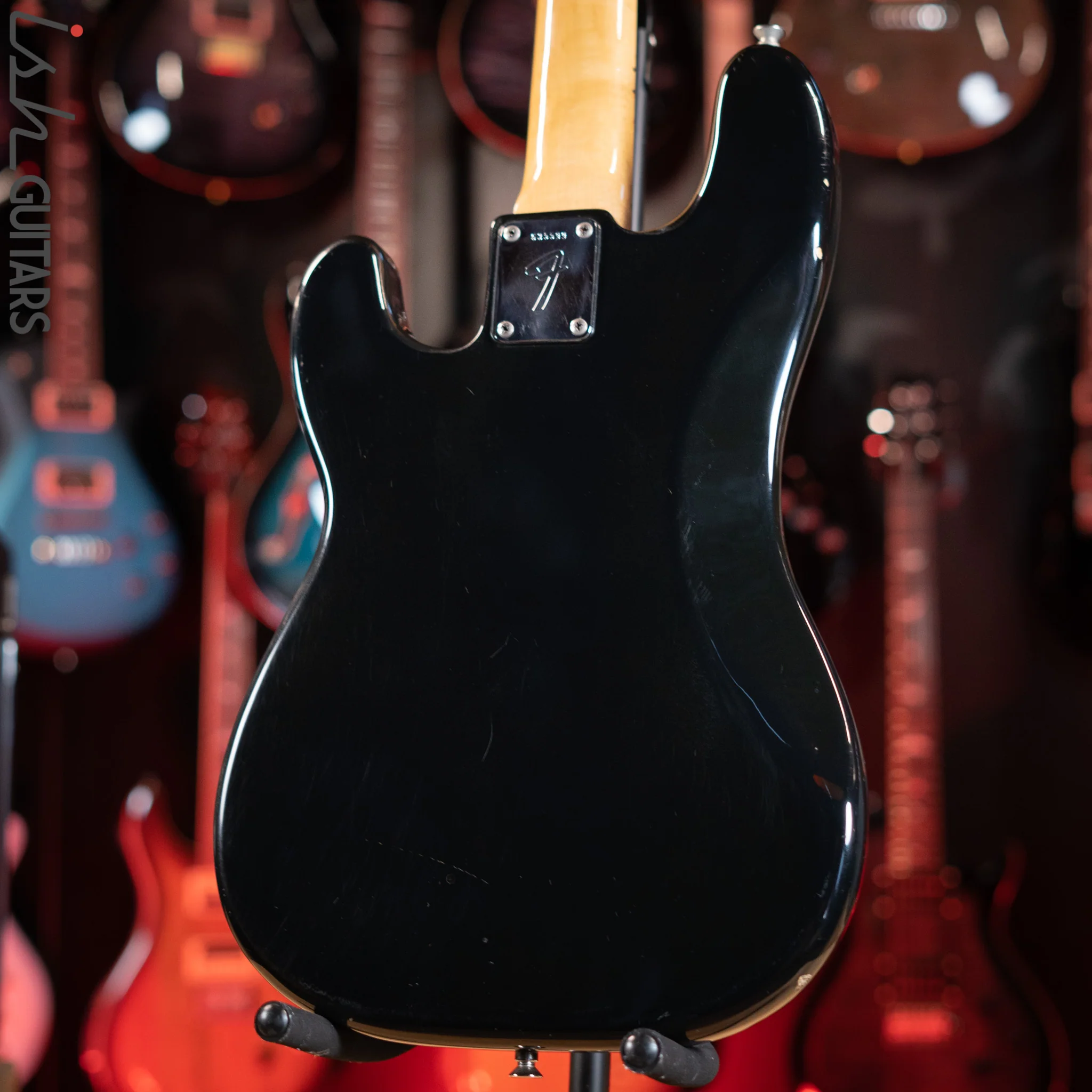 1976 Fender Precision Bass Black - Image 15