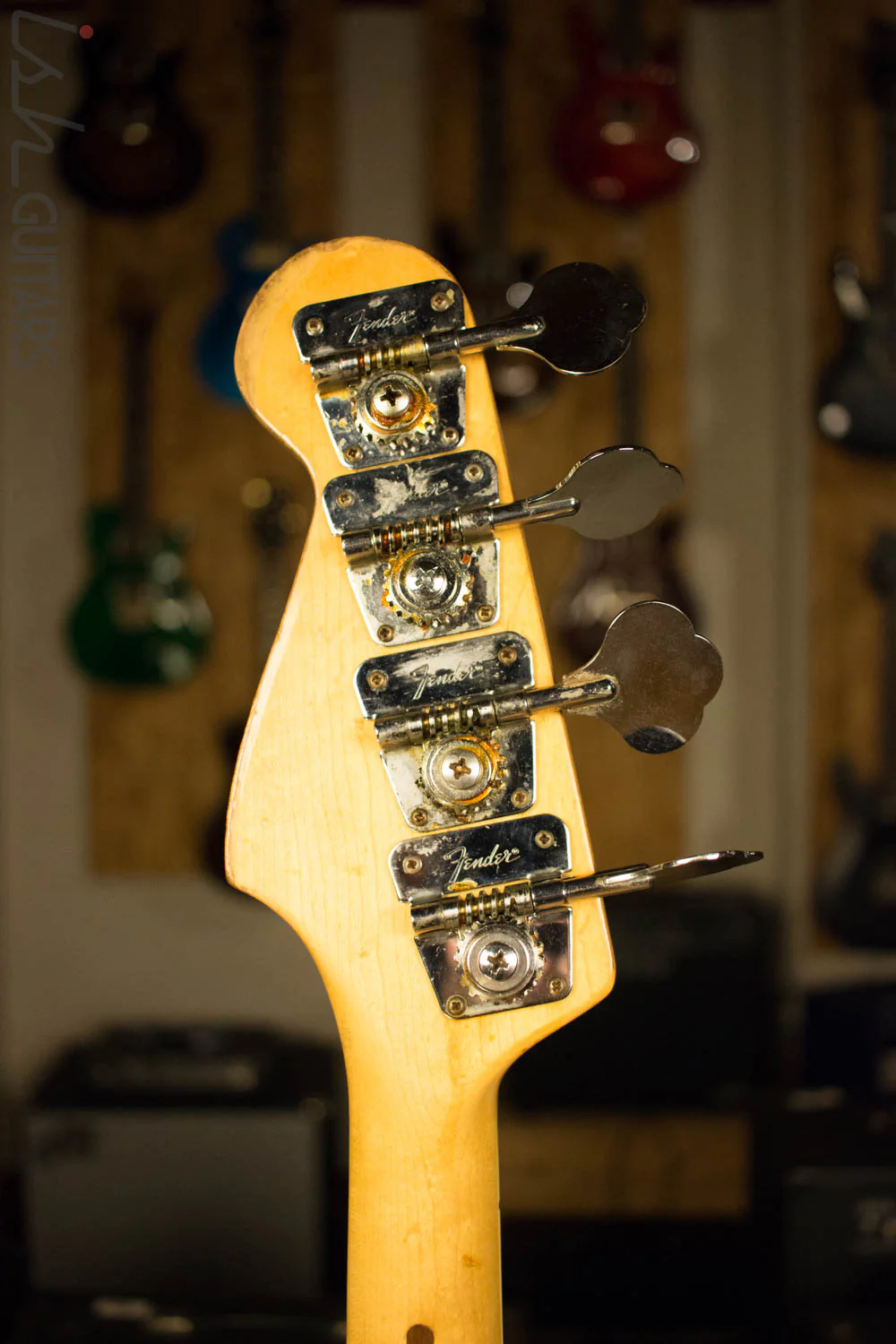 1976 Fender Jazz Bass Ash Natural Original - Image 12