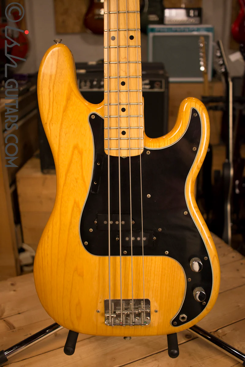 1976 Fender P Bass Precision Natural