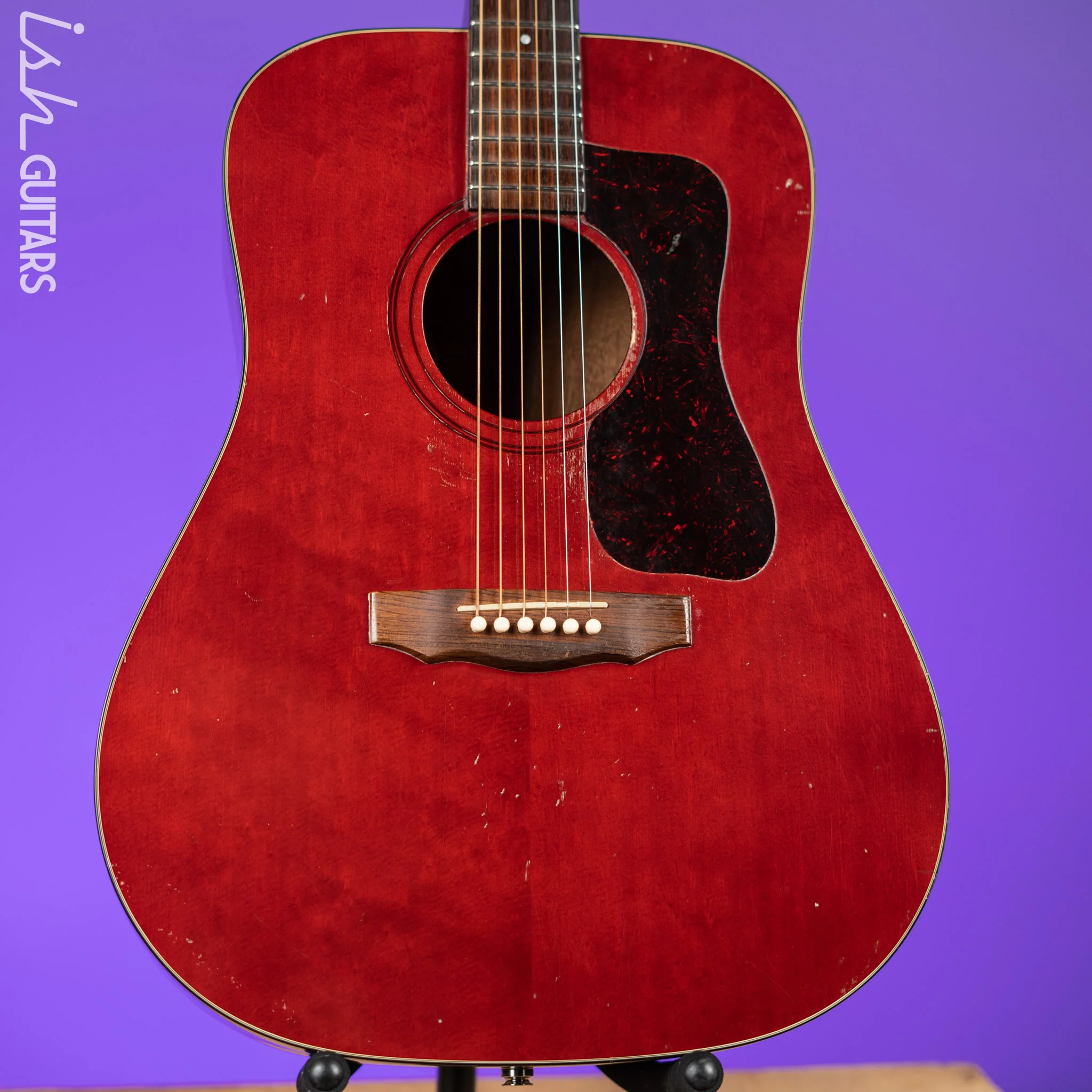 1978 Guild D25C Cherry Red
