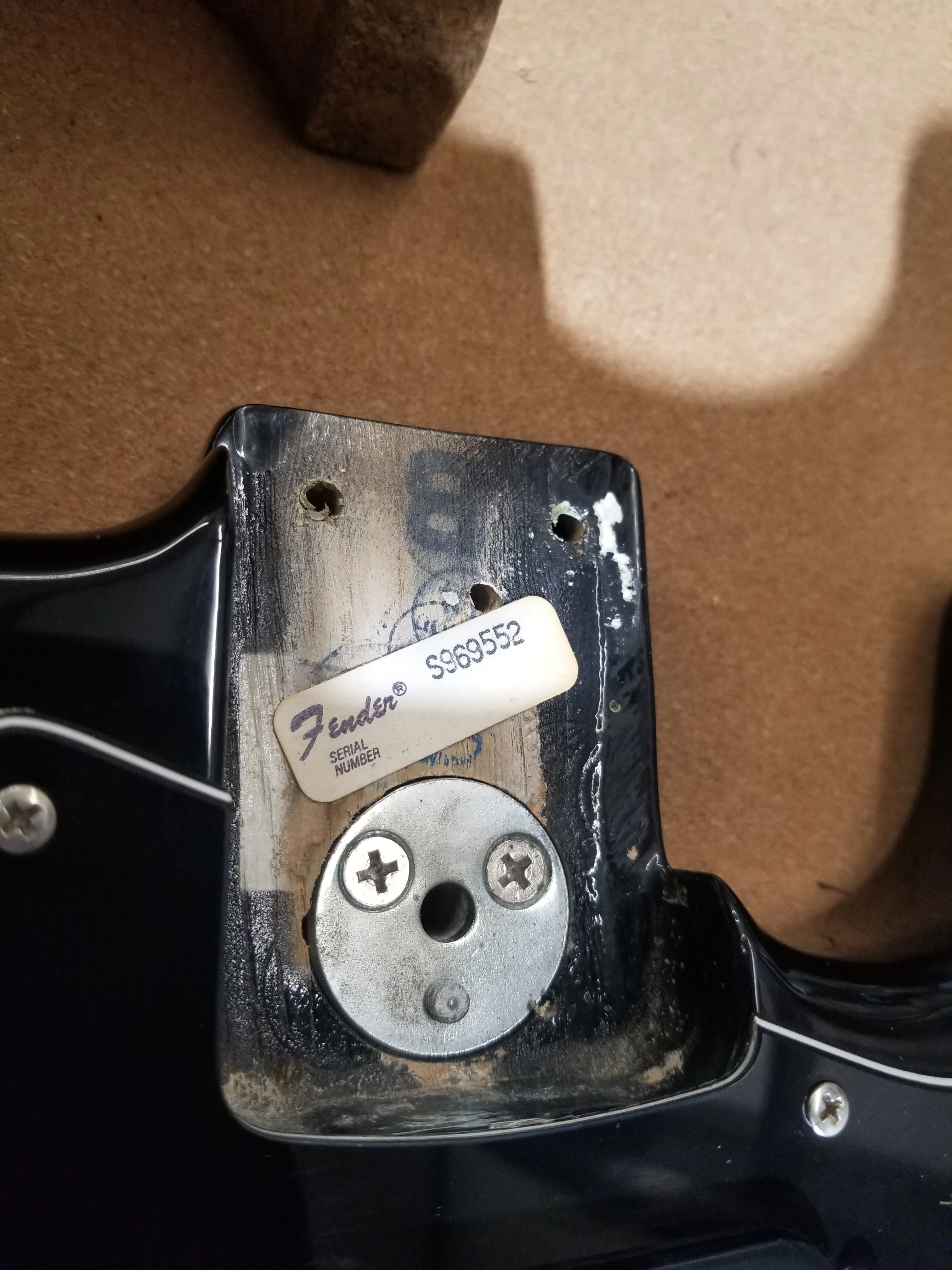 1979 Fender Stratocaster Black - Image 22