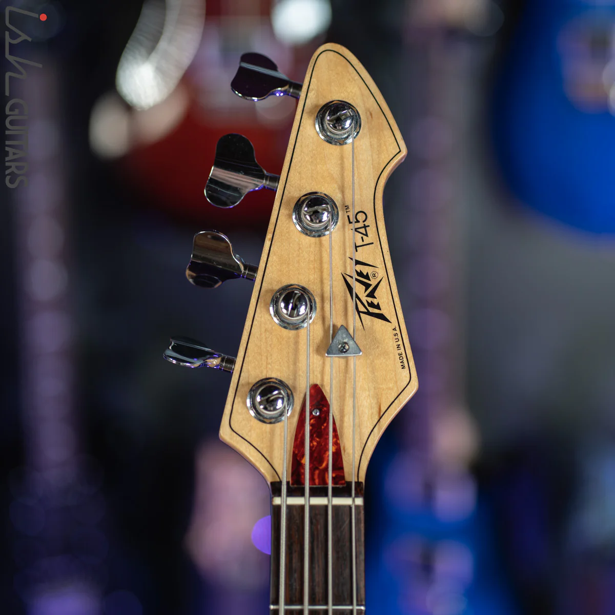 1982-1983 Peavey T-45 Sunburst Bass w/ OHSC - Image 5