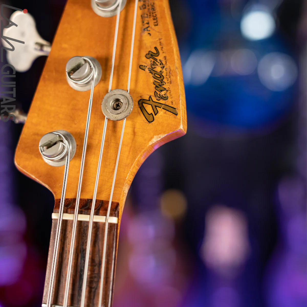 1983 Fender Fullerton ‘62 Reissue Jazz Bass 3-Tone Sunburst - Image 19