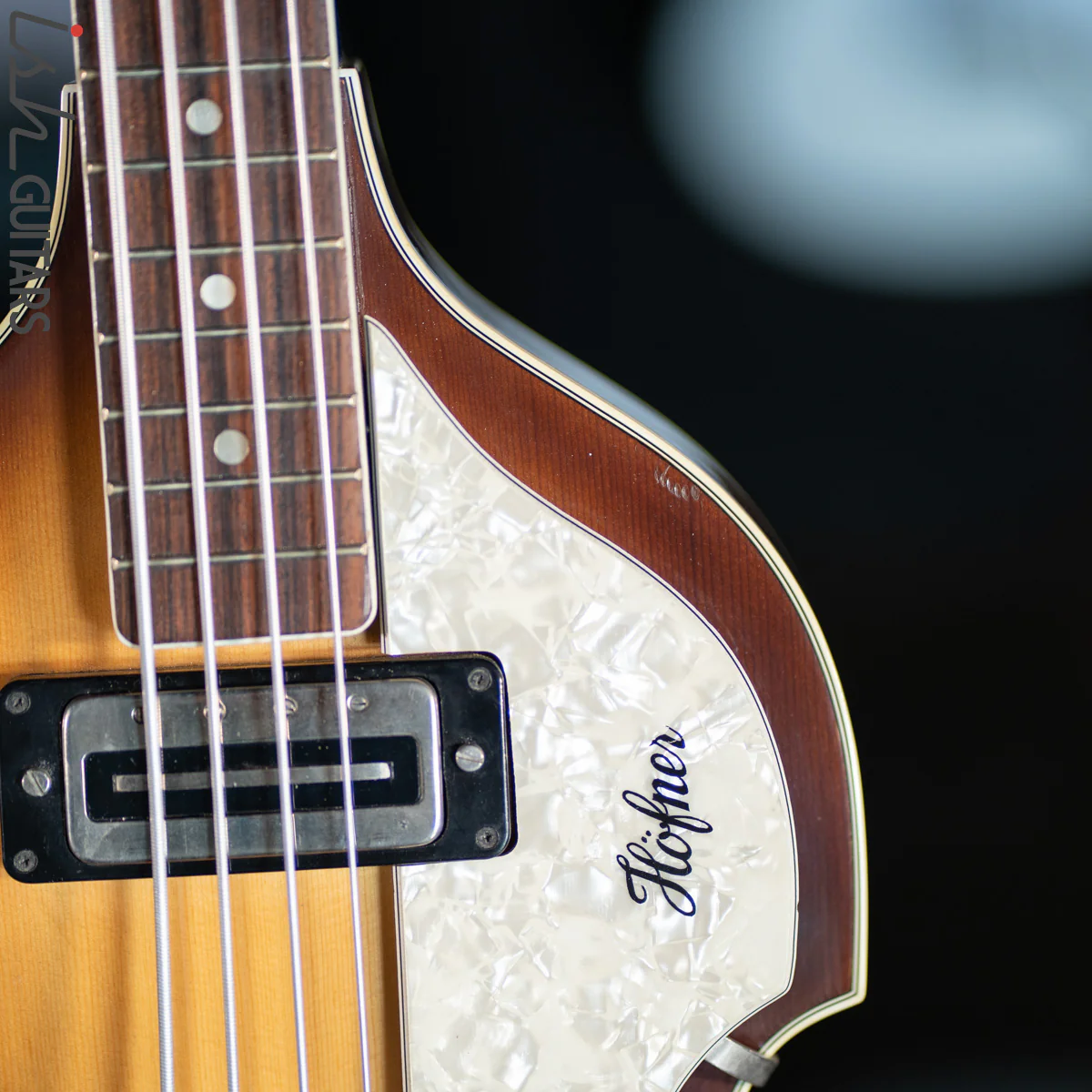 1984 Hofner 500/1 Violin Beatle Bass Sunburst PROJECT - Image 11