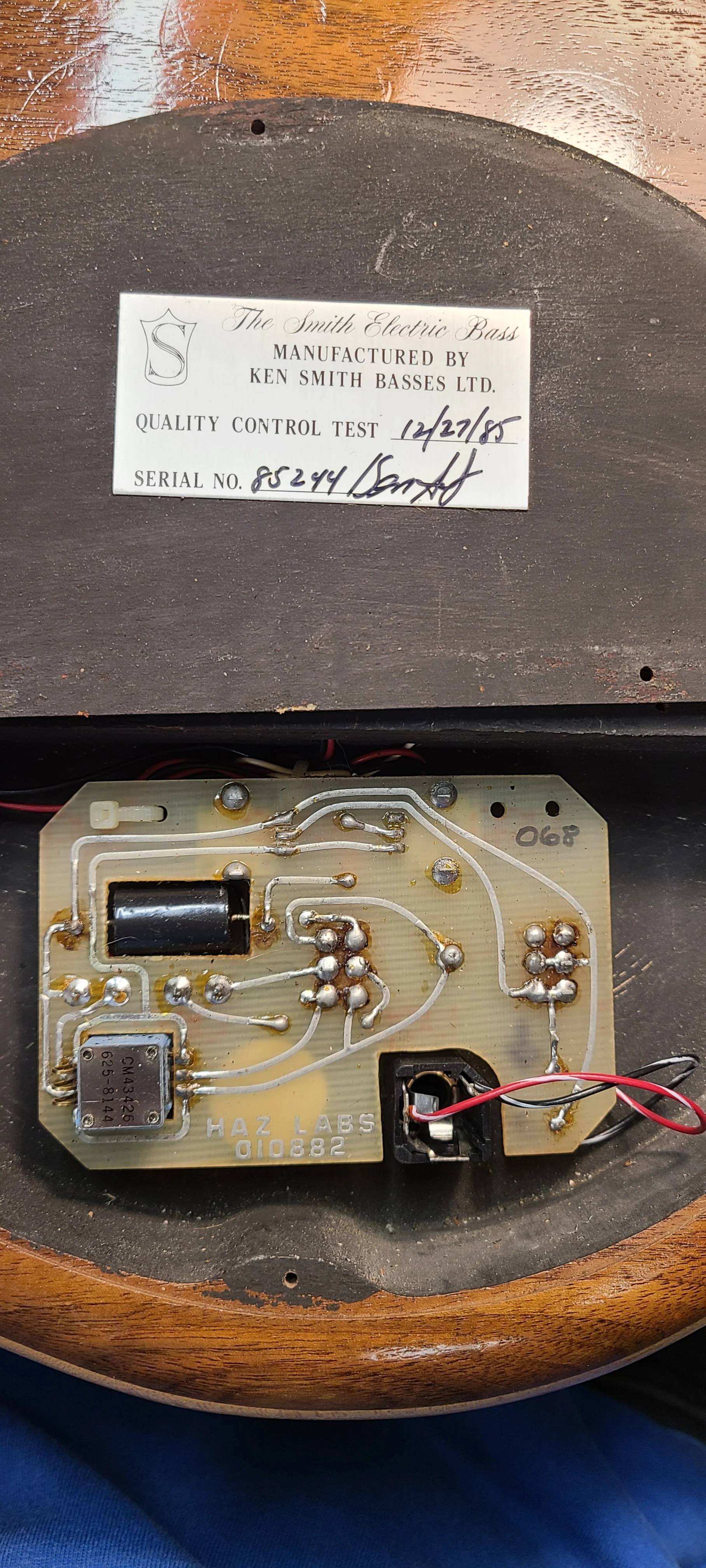 1985 Ken Smith BT4 Natural - Image 25