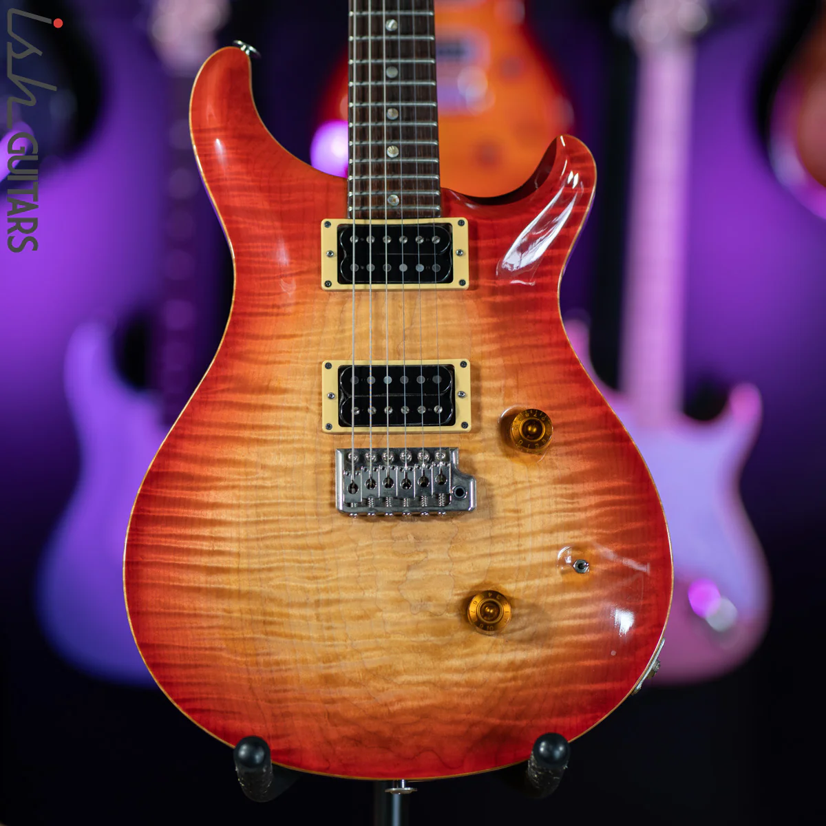 1985 PRS Custom 24 Cherry Burst 1 Piece #222 Ever Made