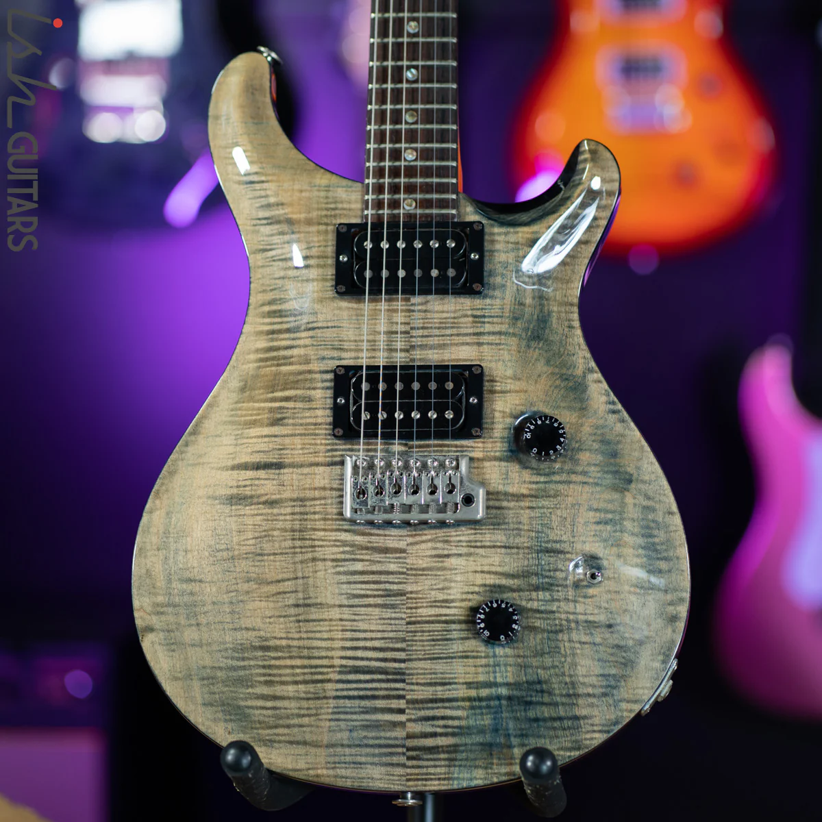 1985 PRS Custom 24 Whale Blue Faded