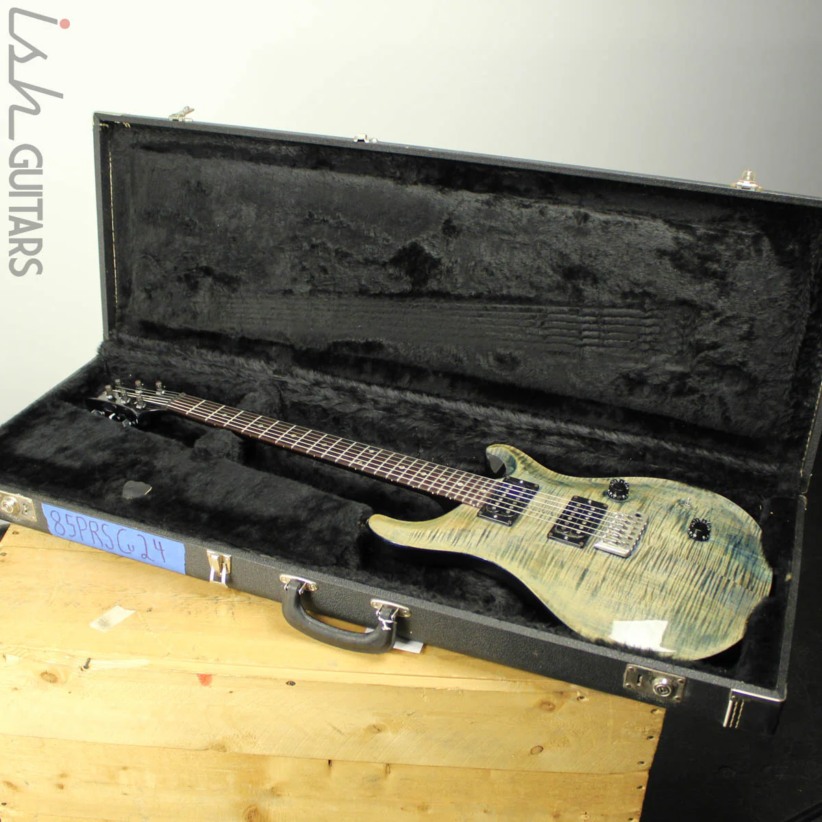 1985 PRS Custom 24 Whale Blue Faded - Image 16