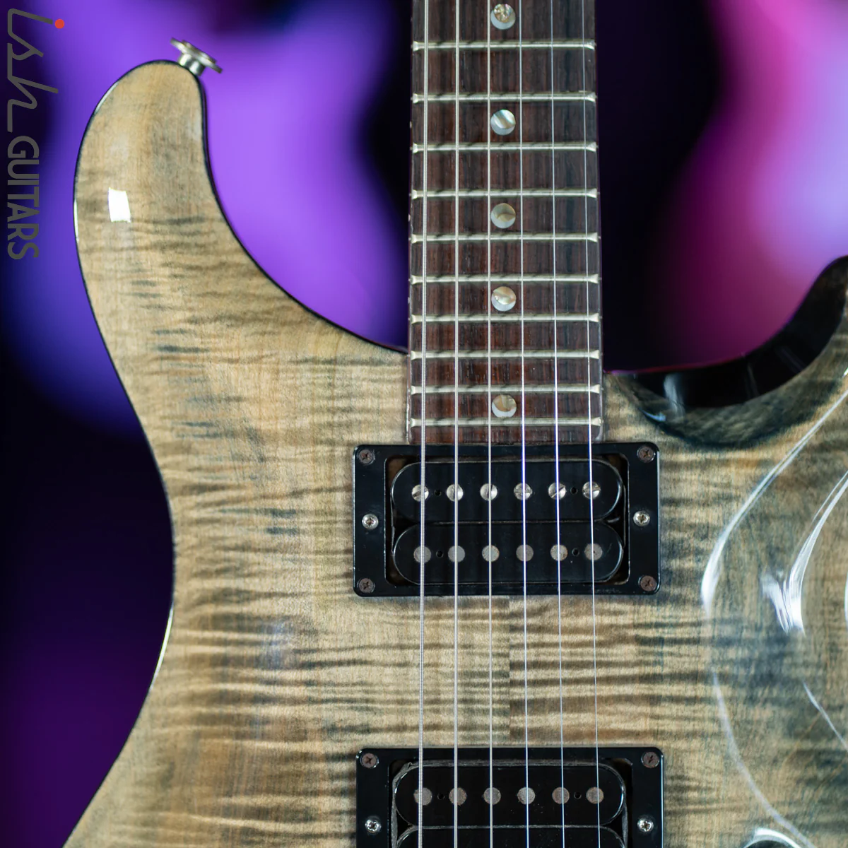1985 PRS Custom 24 Whale Blue Faded - Image 4