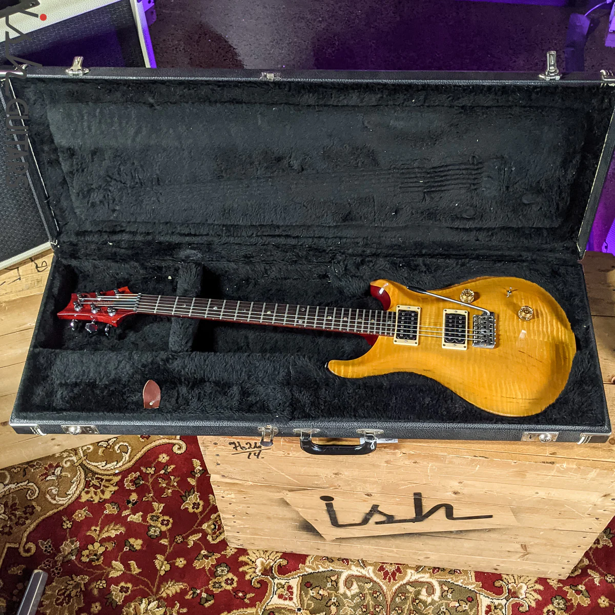 1986 PRS Custom 24 Amber #1625 - Image 20