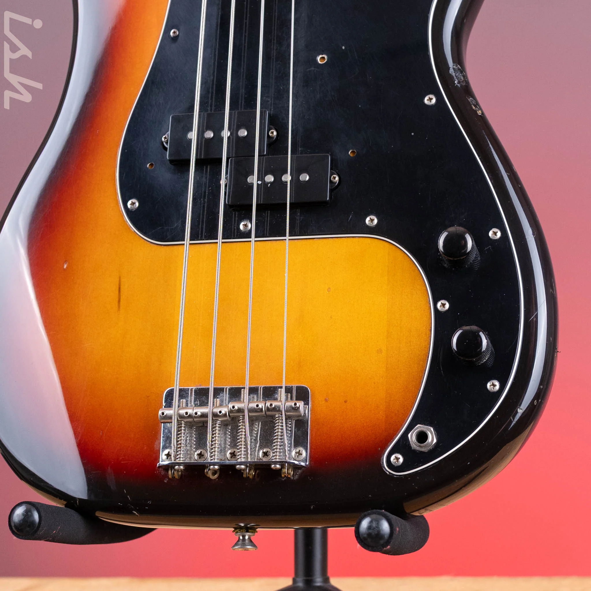 1989 Fender PB-62 '62 Precision Bass Reissue MIJ Sunburst - Image 5