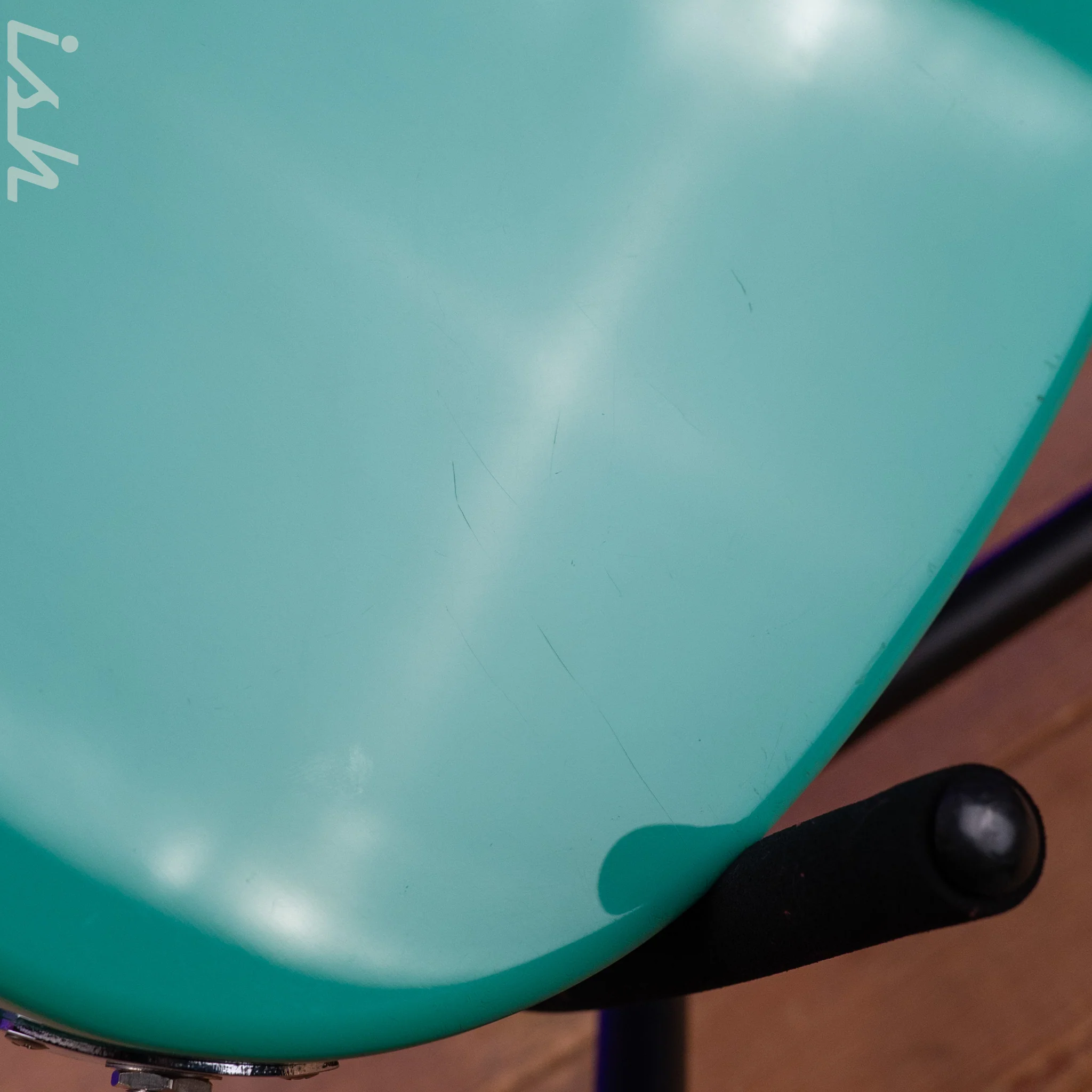 1990 Charvel Surfcaster 4 Turquoise - Image 19