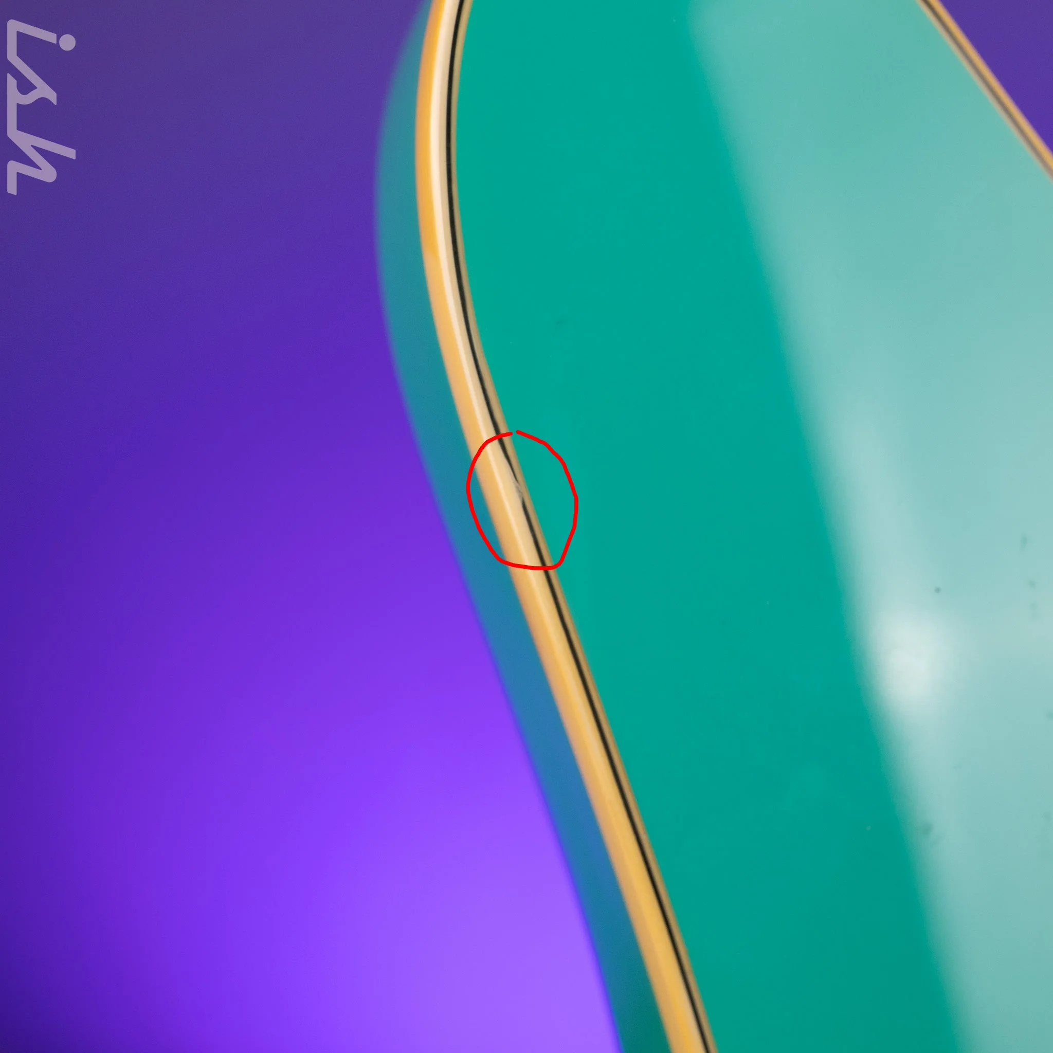1990 Charvel Surfcaster 4 Turquoise - Image 8