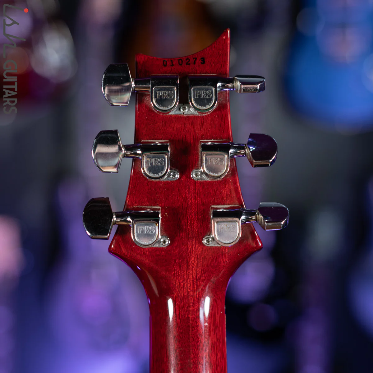 1990 PRS Custom 24 Amber Brazilian Rosewood Sweet Switch - Image 13