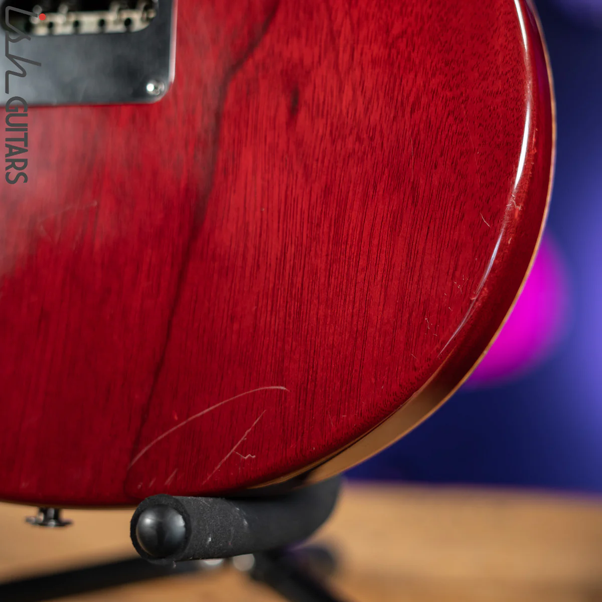 1990 PRS Custom 24 Amber Brazilian Rosewood Sweet Switch - Image 16