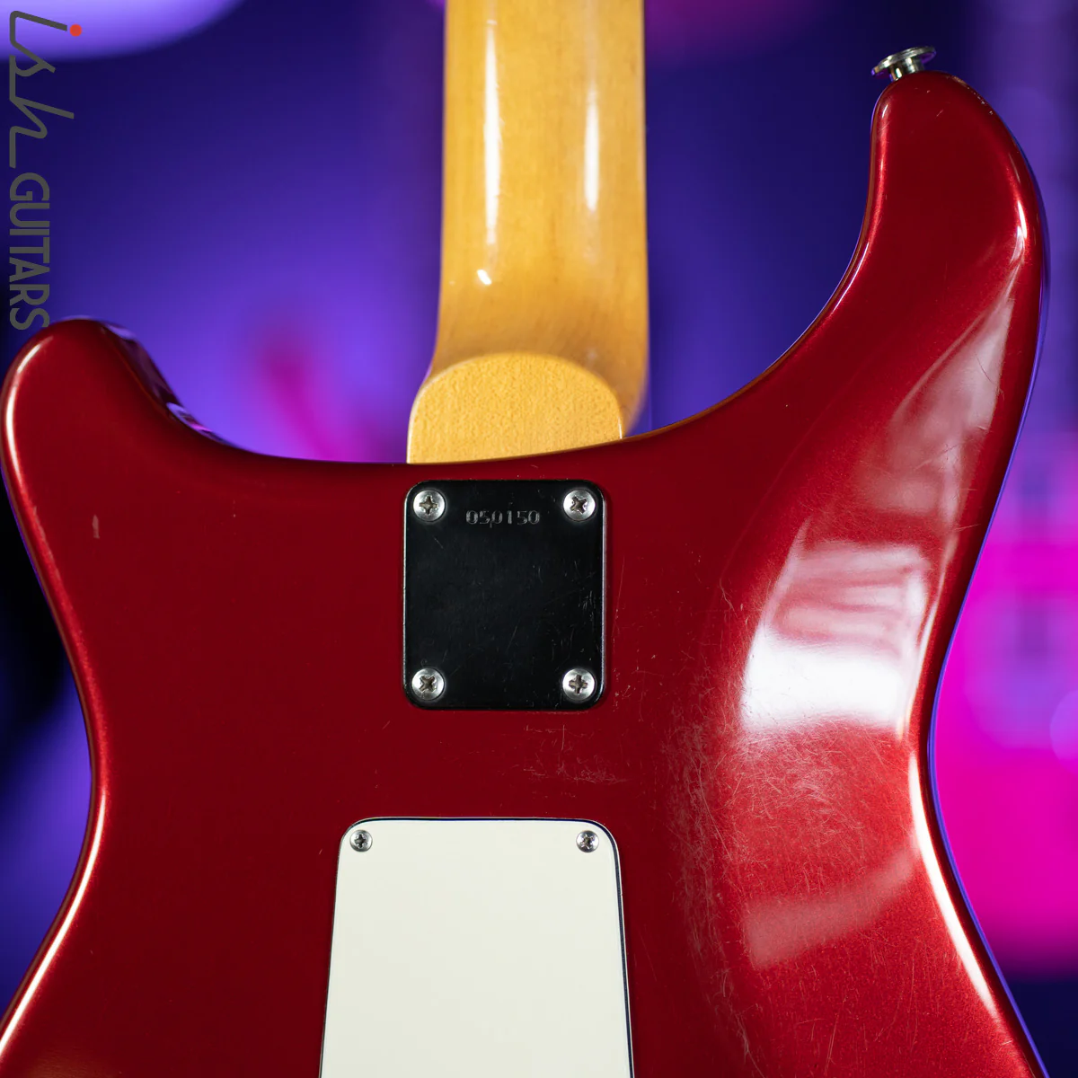 1990 PRS EG3 Candy Apple Red Lindy Fralin "Domino" Pickups - Image 12