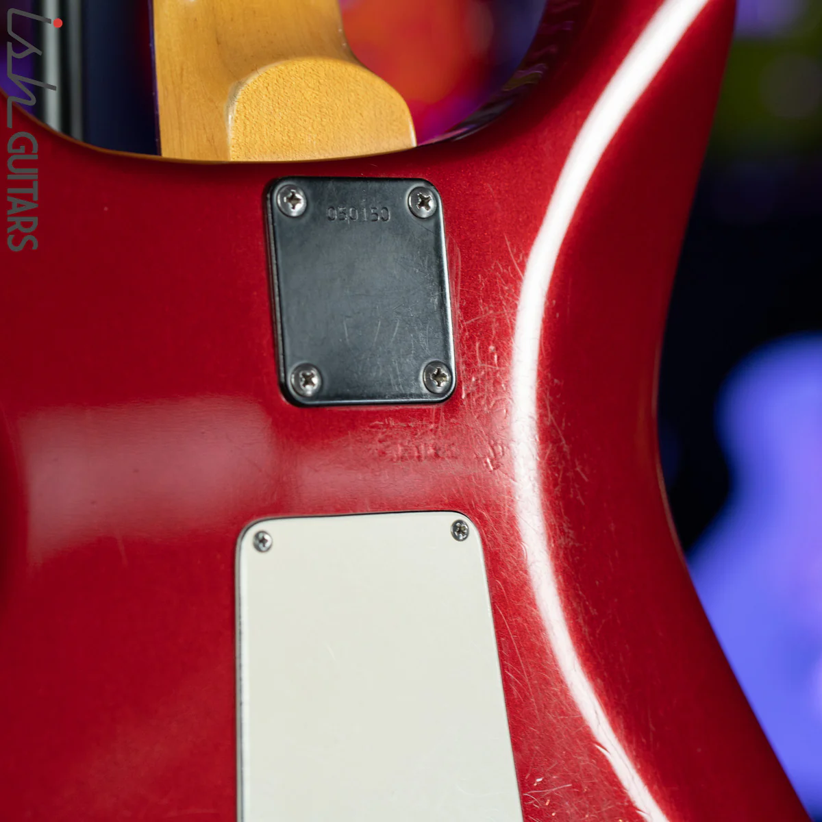 1990 PRS EG3 Candy Apple Red Lindy Fralin "Domino" Pickups - Image 16
