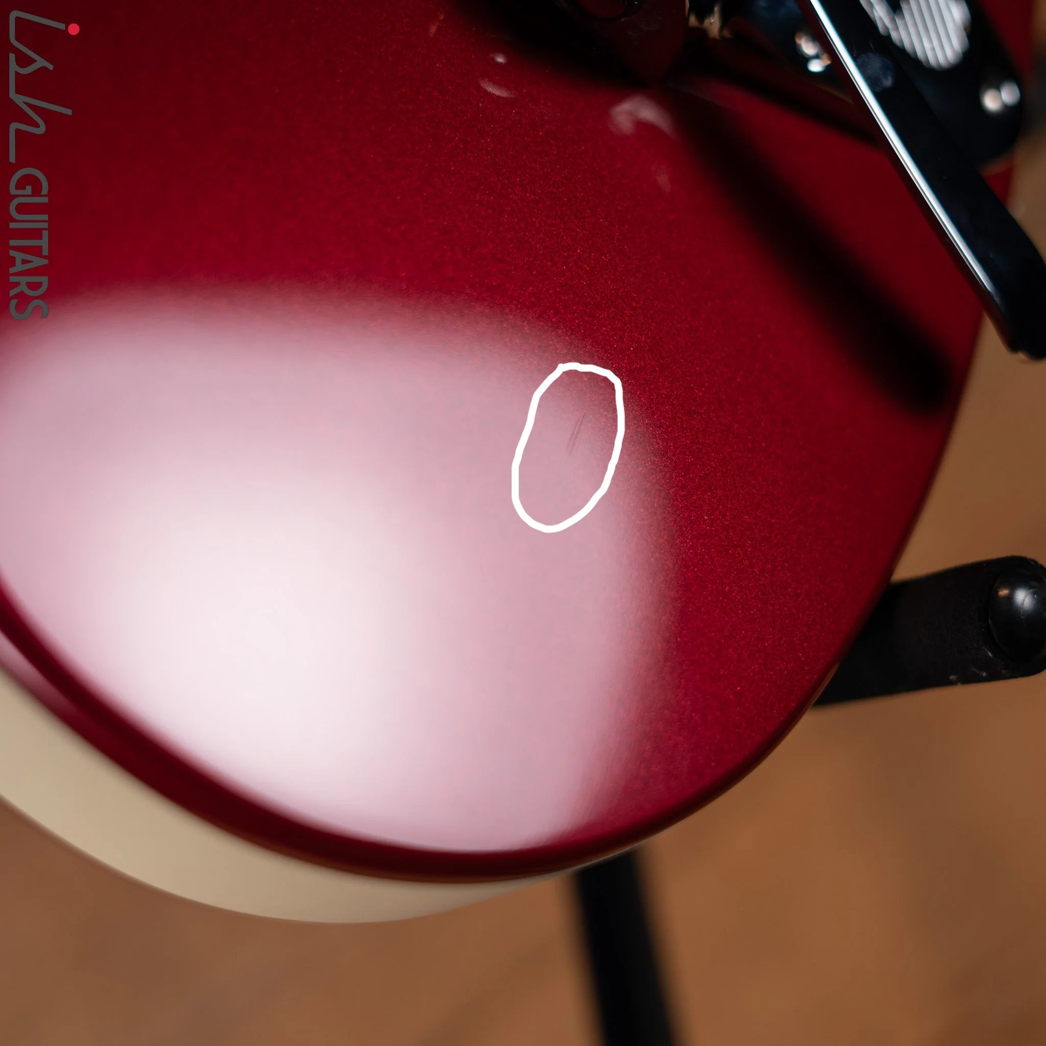1990s Danelectro Hodad Red - Image 10