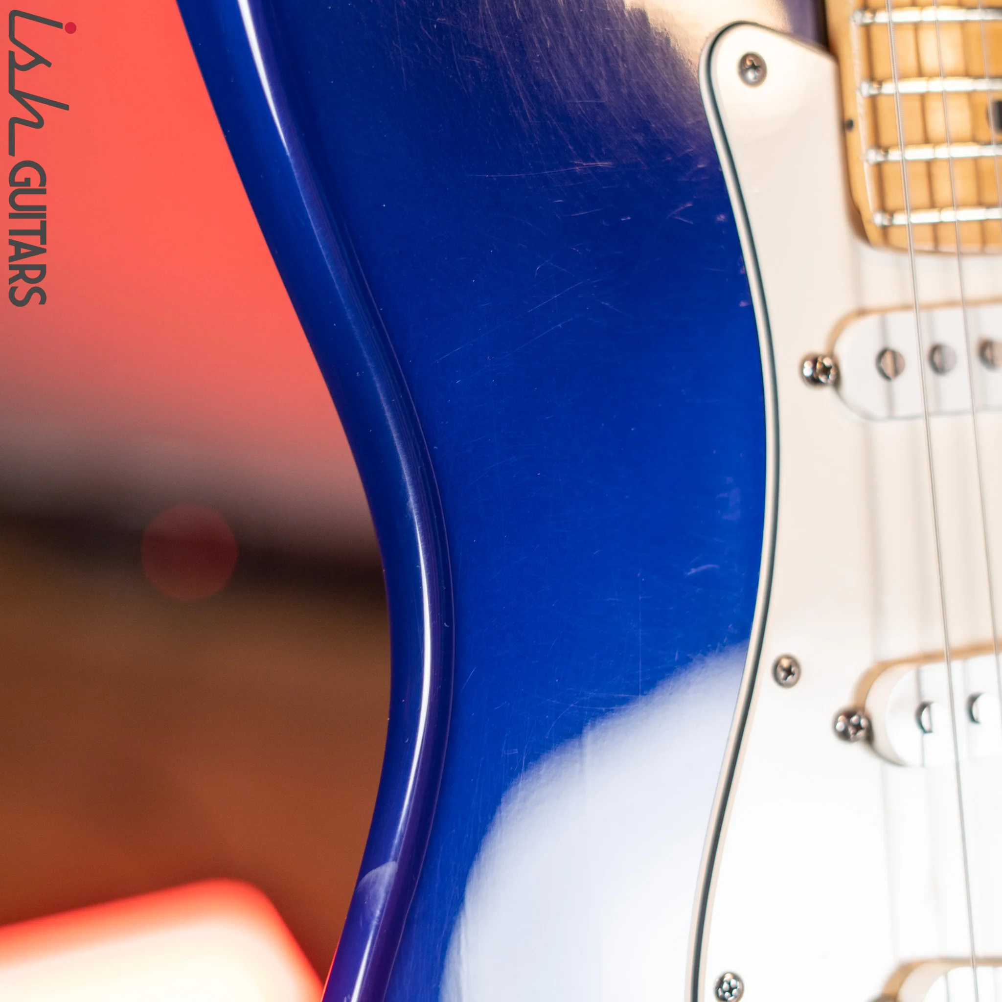1991 Fender American Standard Stratocaster Blue - Image 8