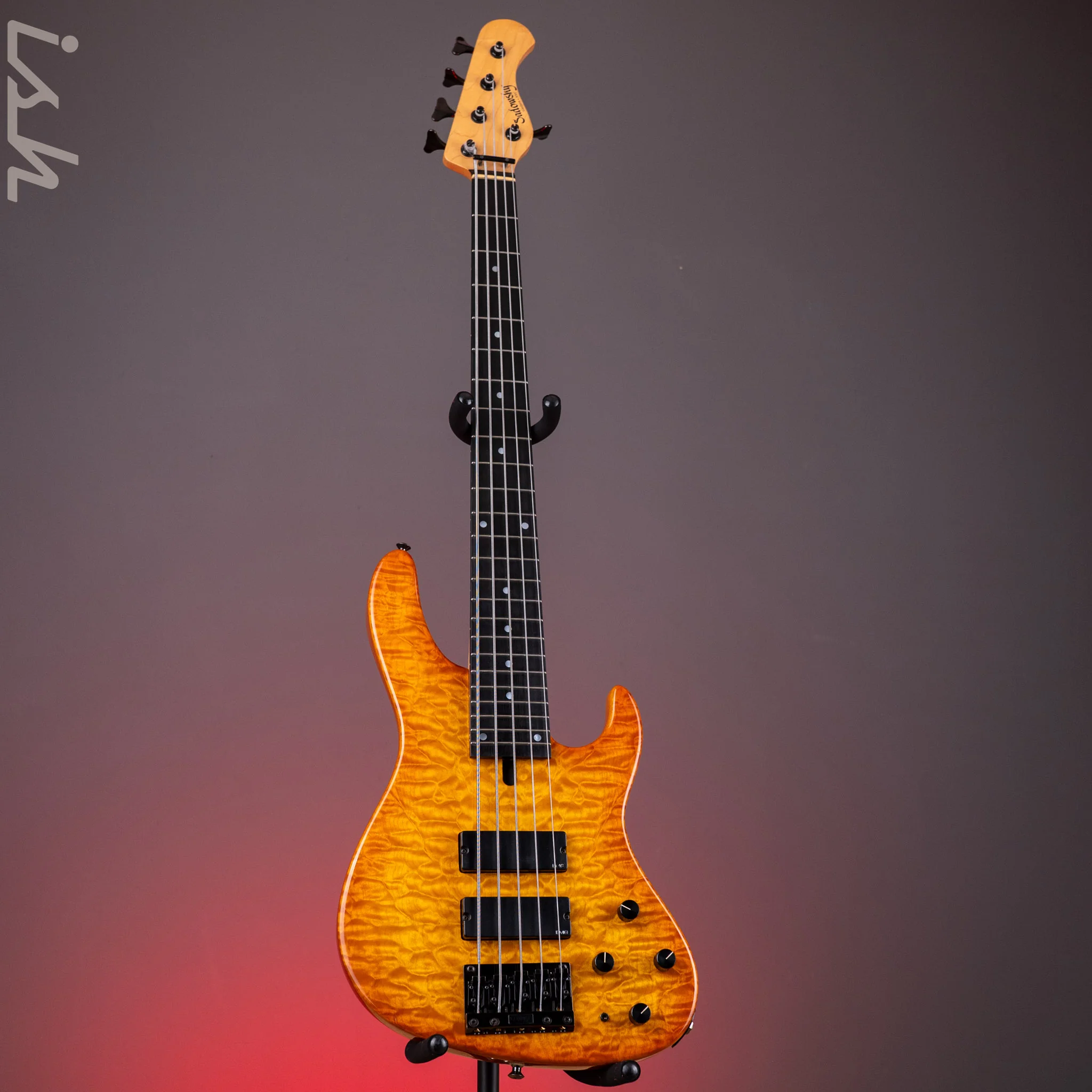 1992 Sadowsky 5-String Bass Caramel Burst - Image 2