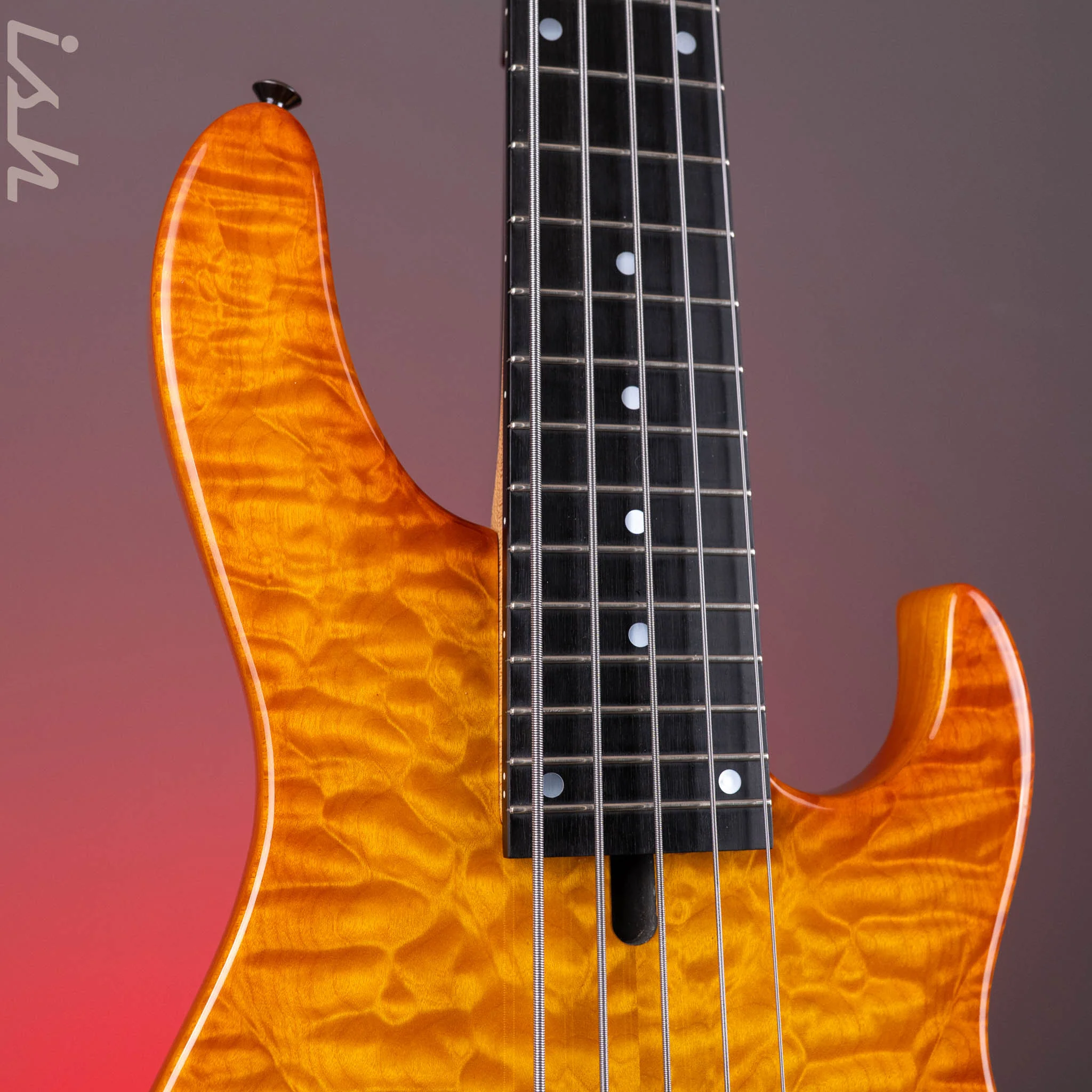 1992 Sadowsky 5-String Bass Caramel Burst - Image 4