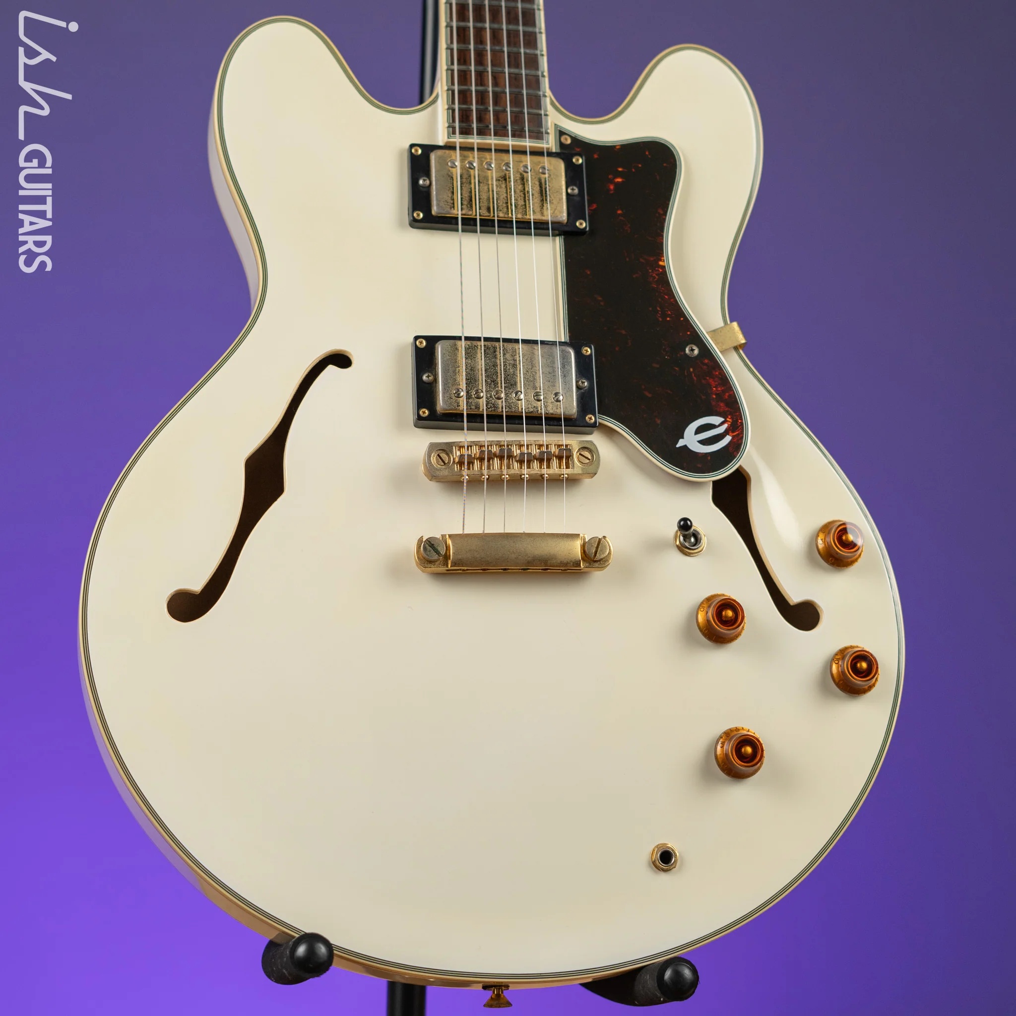1993 Epiphone Sheraton Alpine White