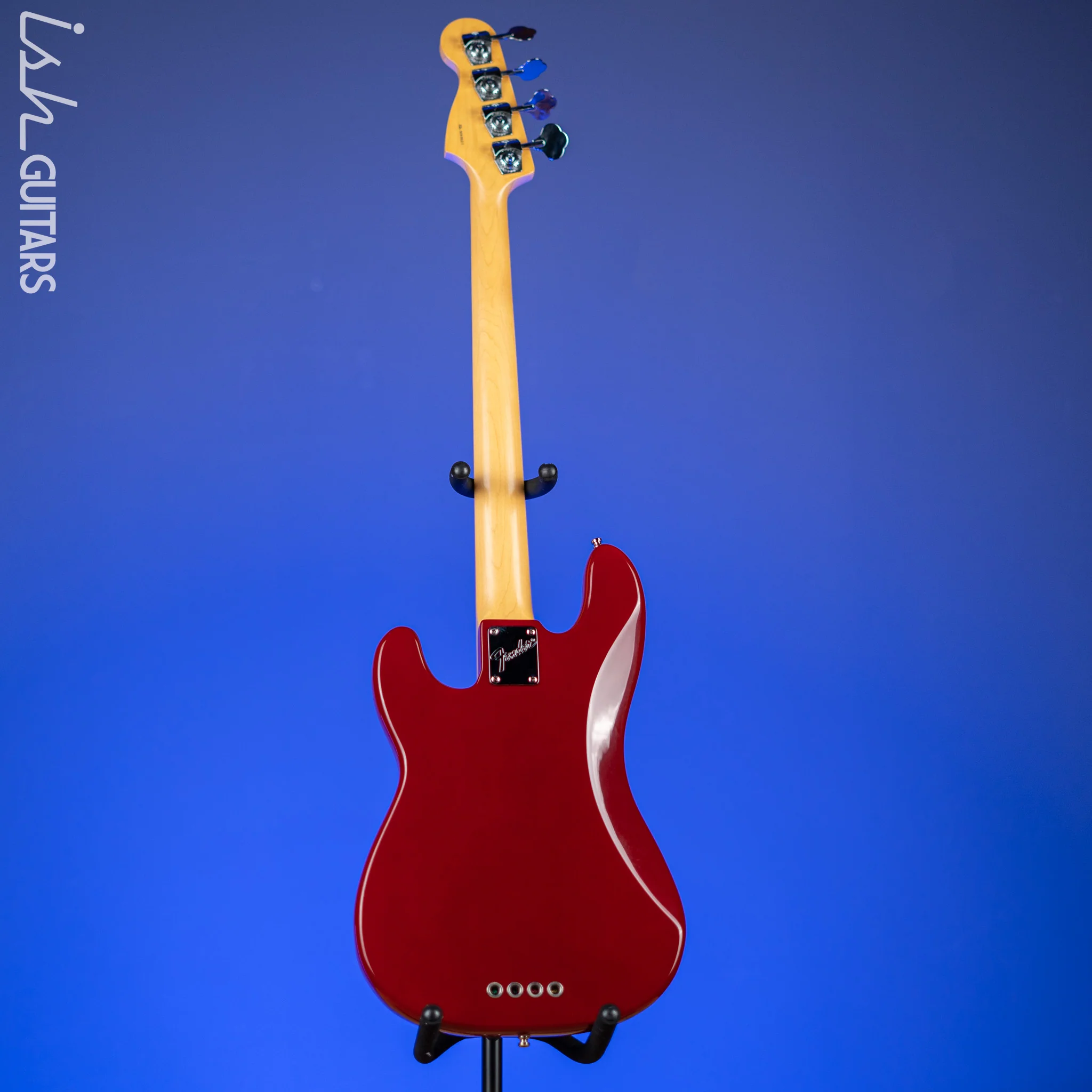 1995 Fender American Standard Fretless P Bass Red - Image 10