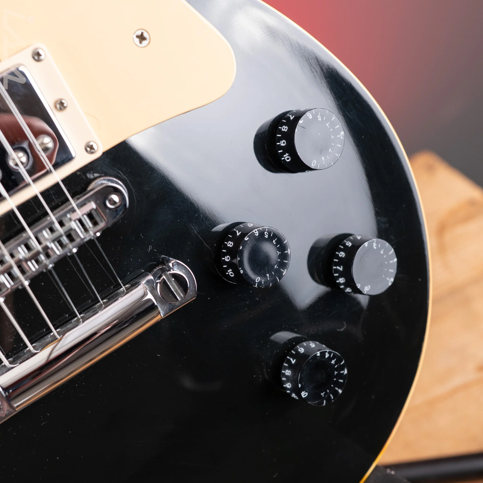 1995 Gibson Les Paul Standard Black - Image 8