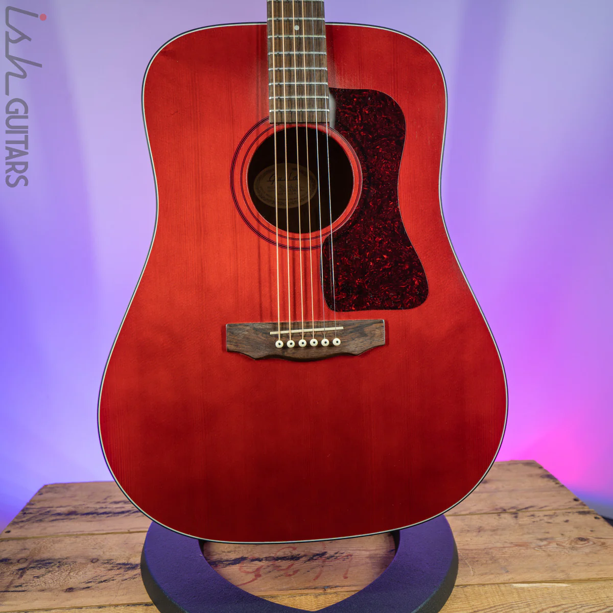 1995 USA Guild D4 HR Wine Red RARE